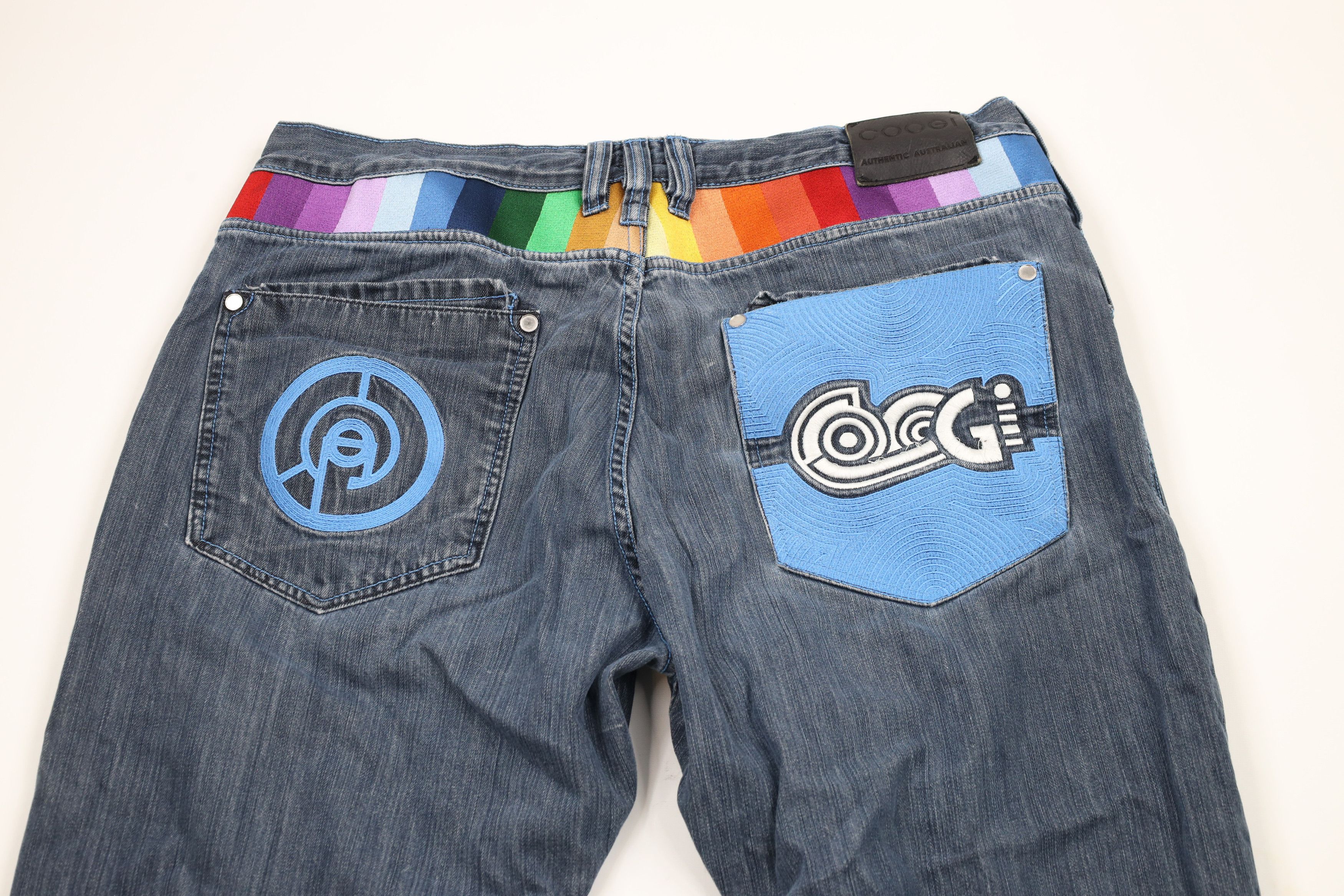 Coogi × Vintage Vintage Y2K Coogi Baggy Fit Wide Leg Denim Jeans Size US 40 / EU 56 - 13 Thumbnail