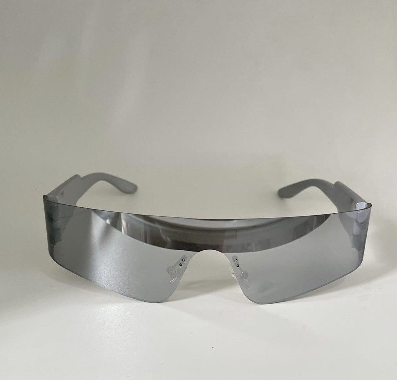 Electric Visual Silver mirror fashion punk sunglasses Size ONE SIZE - 8 Thumbnail