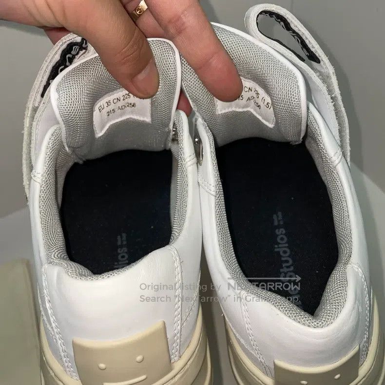 Acne Studios Acne Studios Leather Velcro laced casual sneakers Size US 4.5 / IT 34.5 - 7 Thumbnail