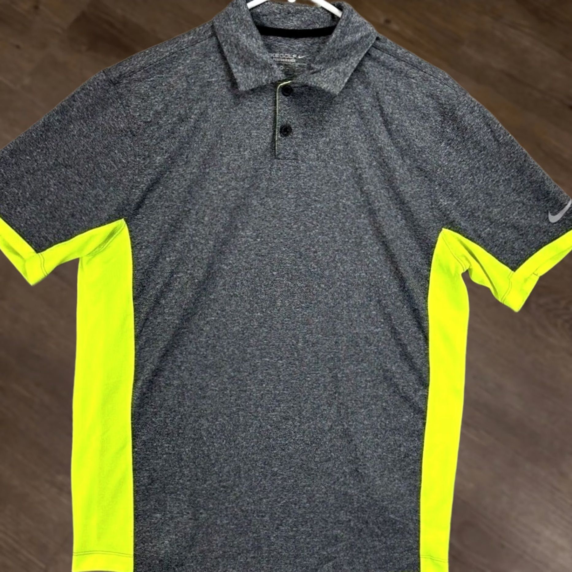 Nike Nike Polo Shirt Mens M Gray Dri-Fit Golf Polo Tour Performance EUC Size US M / EU 48-50 / 2 - 1 Thumbnail