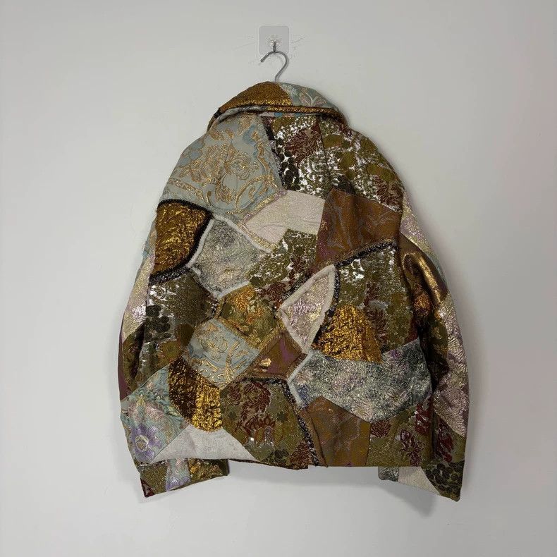 Dries Van Noten DRIES VAN NOTEN Heavy embroidery collage design jacket Size L / US 10 / IT 46 - 2 Thumbnail