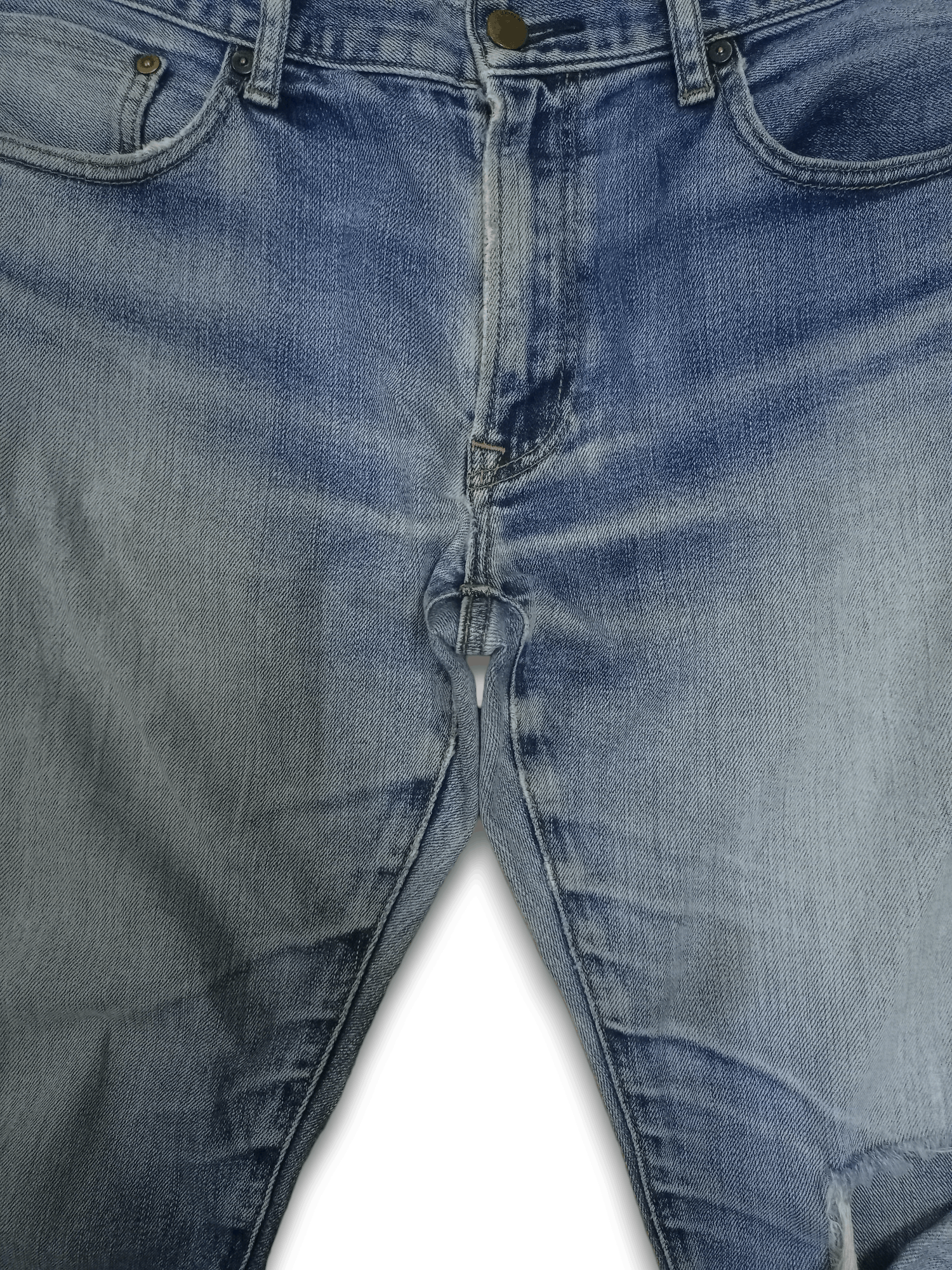 Uniqlo Vintage Japanese Uniqlo Blue Wash Selvedge Jeans Size US 34 / EU 50 - 7 Thumbnail