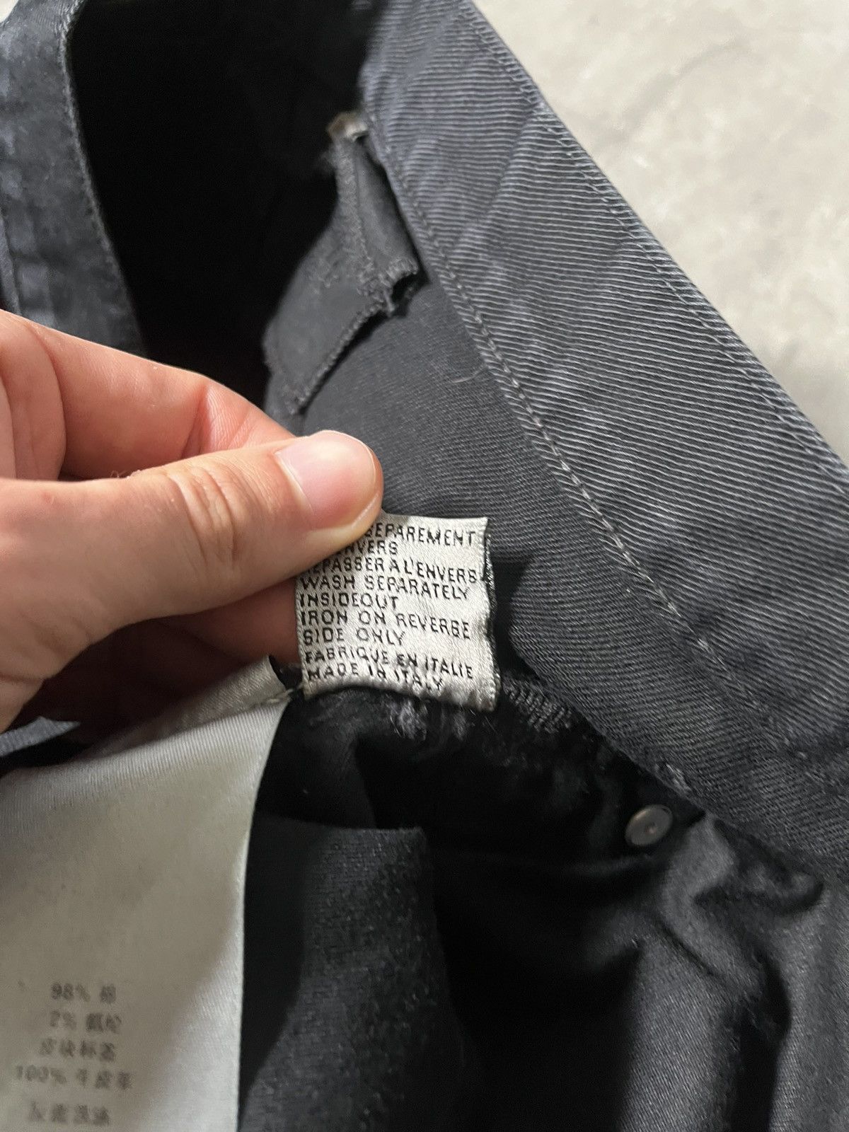 Dior Dior Homme A/W 14 stitched patchwork jeans black Size US 32 / EU 48 - 13 Thumbnail