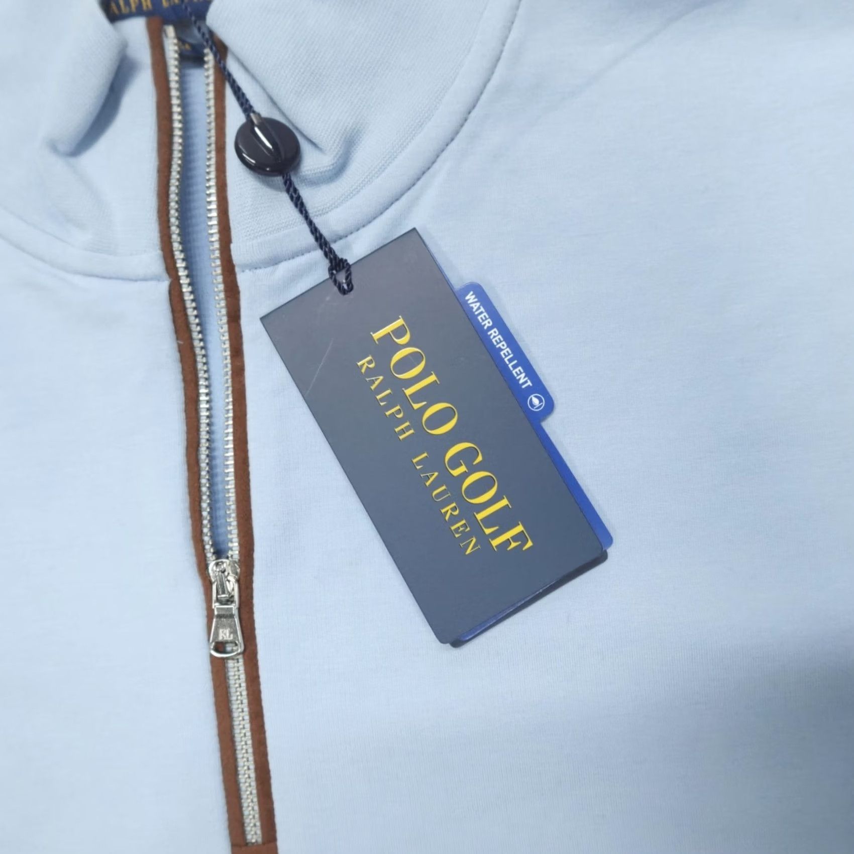 Polo Ralph Lauren Polo Ralph Lauren Golf 1/4 Zip Men's M Stretch Lisle Water Repellent Blue Shirt Size US M / EU 48-50 / 2 - 3 Thumbnail