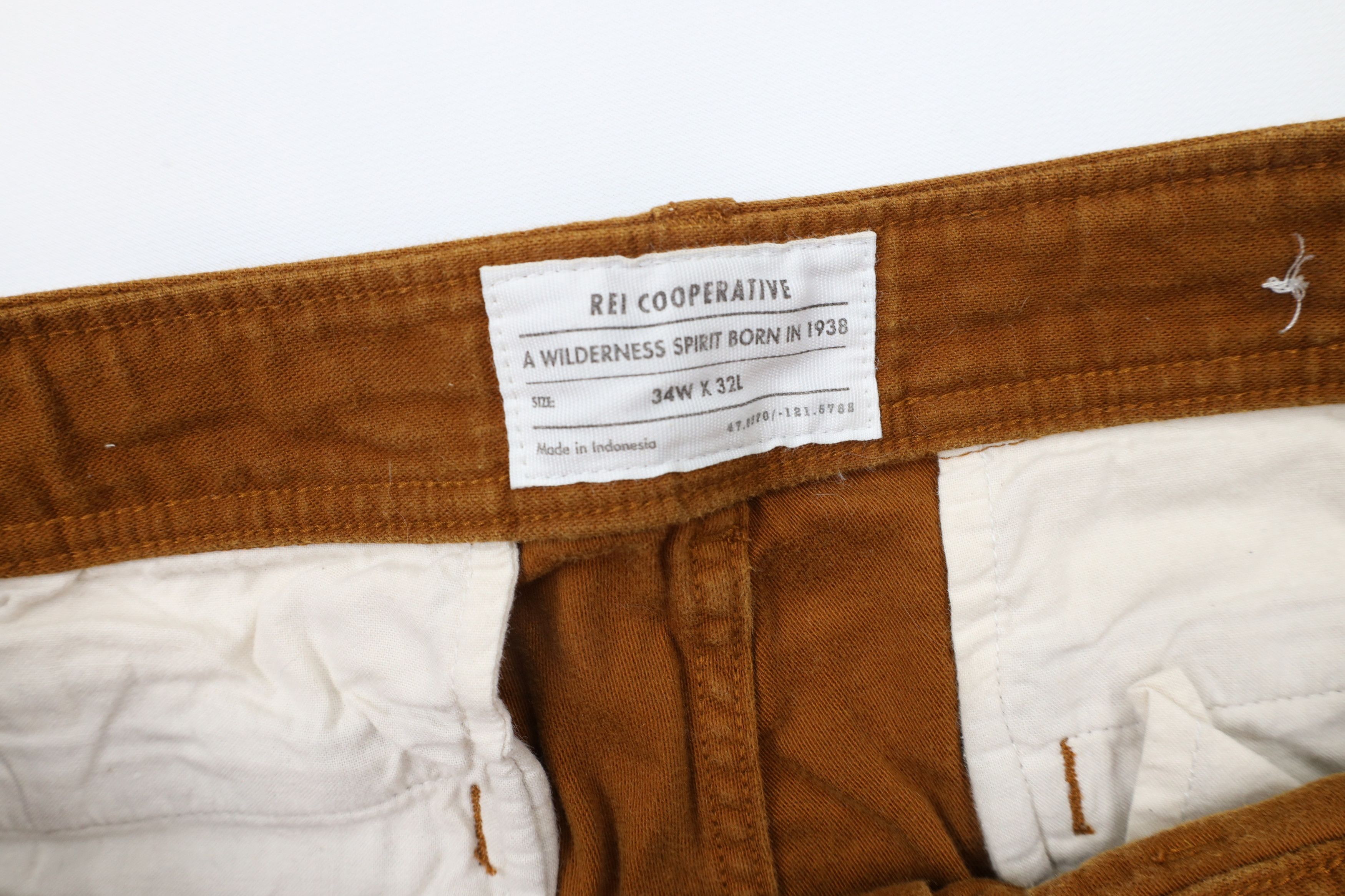 Rei × Vintage REI Cooperative Knee Cuffed Joggers Jogger Pants Brown Size US 32 / EU 48 - 8 Thumbnail