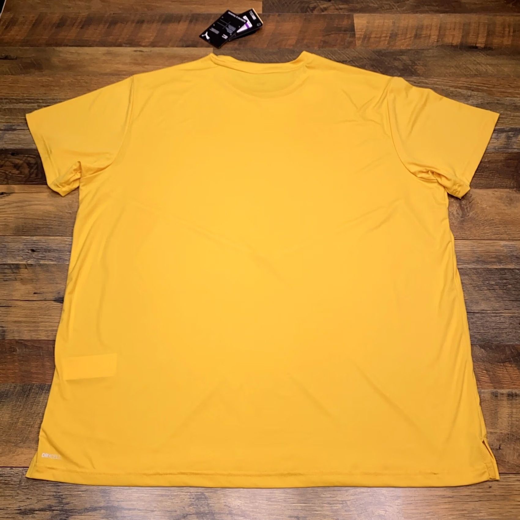 Puma Puma Reactive Tech Tee Shirt Mens XXL Yellow Dry Cell Training New Jersey? Size US XXL / EU 58 / 5 - 2 Thumbnail