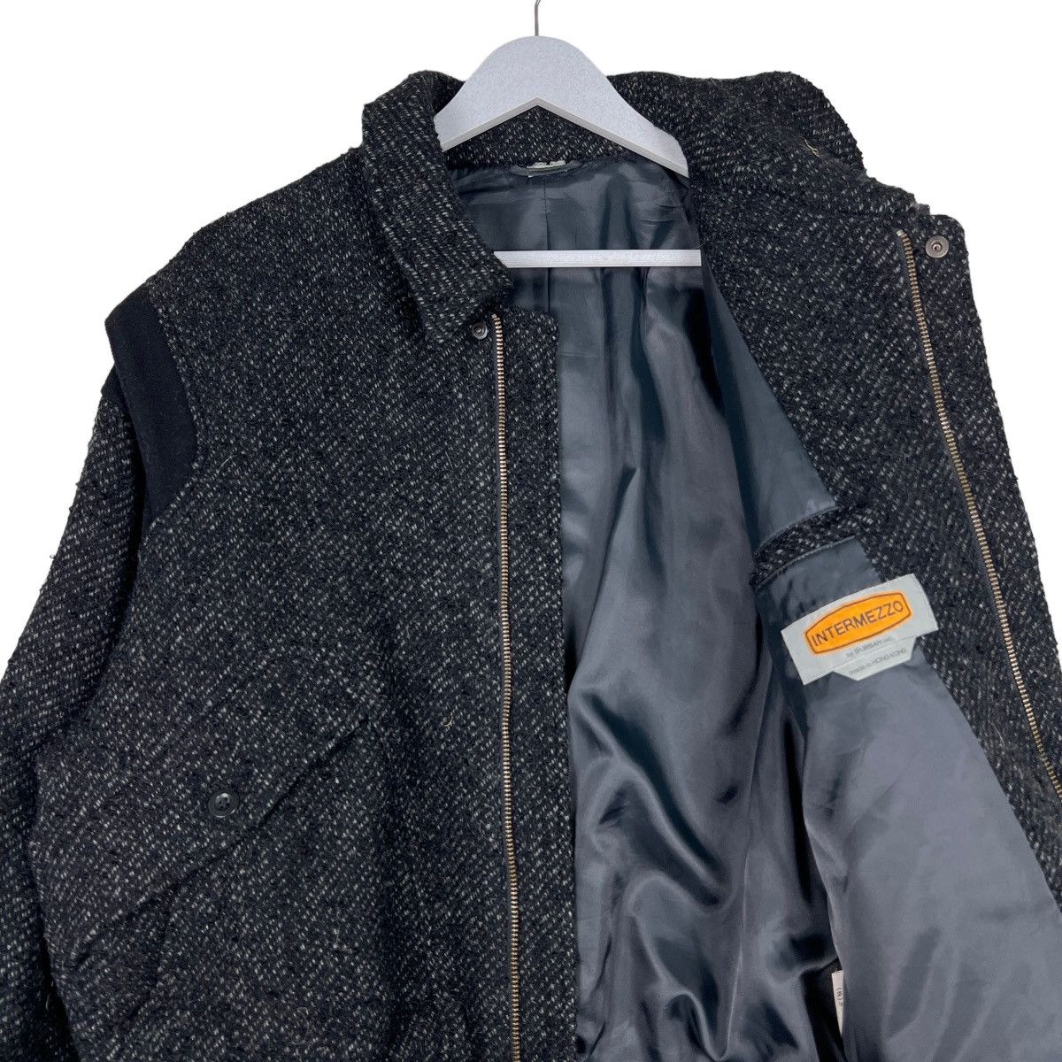 Issey Miyake 🔥 ISSEY MIYAKE DURBAN WOOL BOMBER JACKET Size US M / EU 48-50 / 2 - 11 Thumbnail