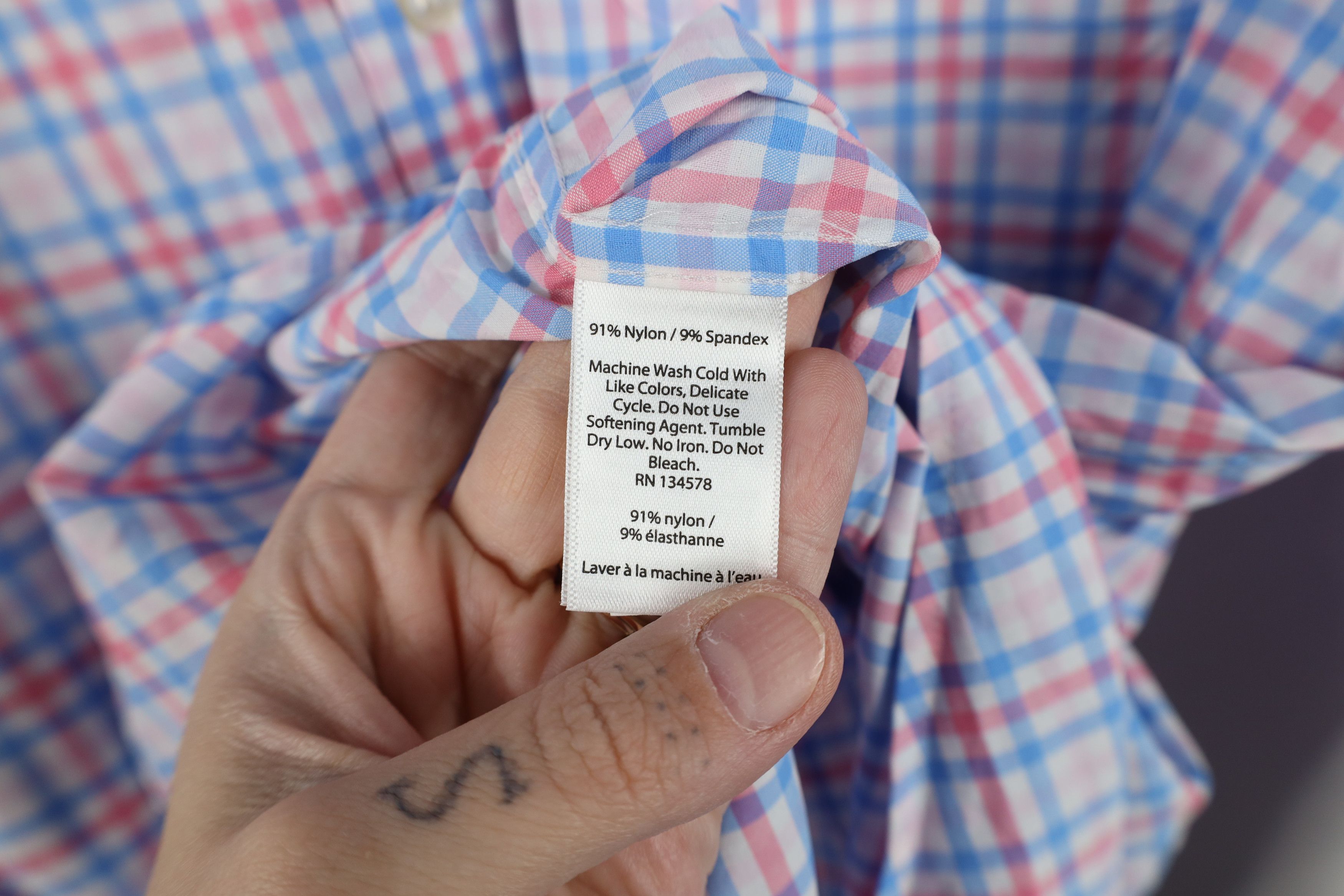 Vineyard Vines Vineyard Vines Fit Tucker Stretch Collared Button Down Shirt Size US XL / EU 56 / 4 - 10 Thumbnail
