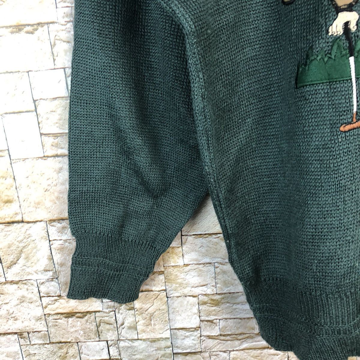 Vintage Grand Dipdie golf vintage cartoon Green Sweatshirt #A685 Size US M / EU 48-50 / 2 - 7 Thumbnail