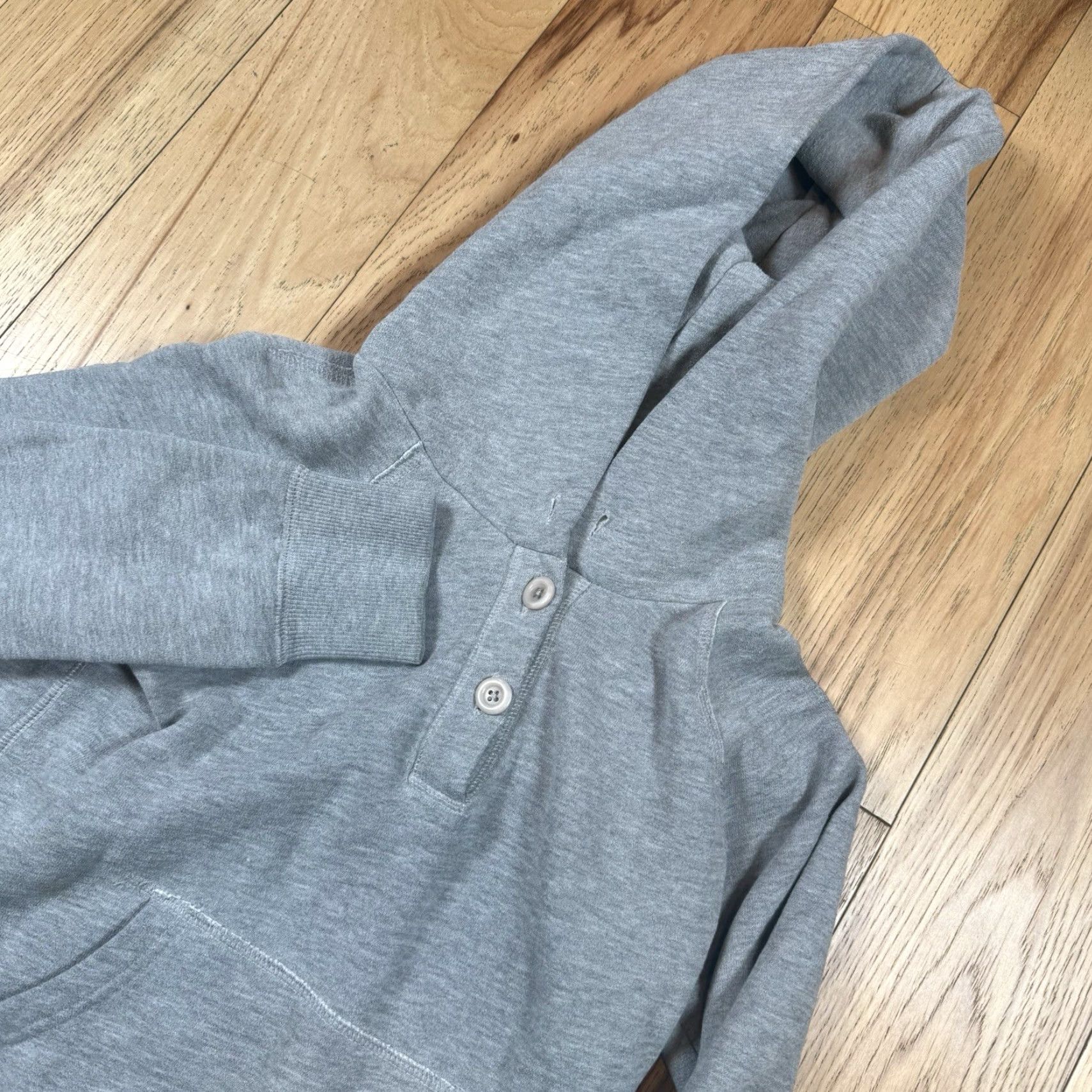 Abercrombie & Fitch VINTAGE Abercrombie & Fitch Hoodie Sweatshirt Pullover Women’s Small S Grey Y2K Pullover Womens Size S / US 4 / IT 40 - 2 Thumbnail