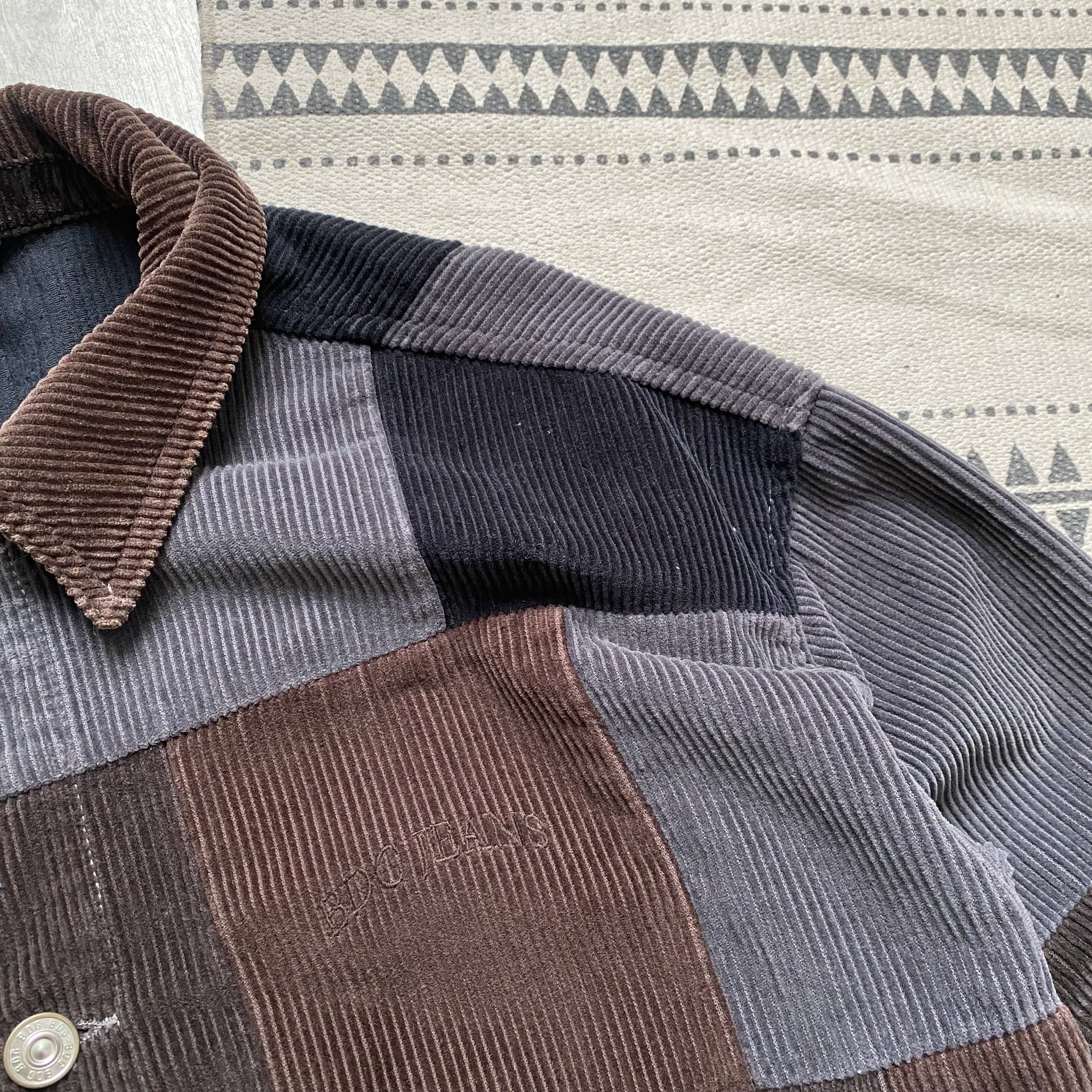 Carhartt Corduroy patchwork jeans jacket chore Carhartt work style Size US M / EU 48-50 / 2 - 6 Thumbnail