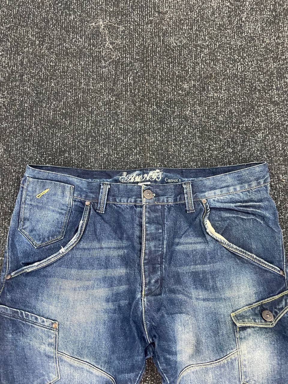Hysteric Glamour × If Six Was Nine CRAZY HYSTERIC GLAMOUR STYLE L.G.B. WASHED DISTRESSED JEANS Size US 34 / EU 50 - 4 Thumbnail