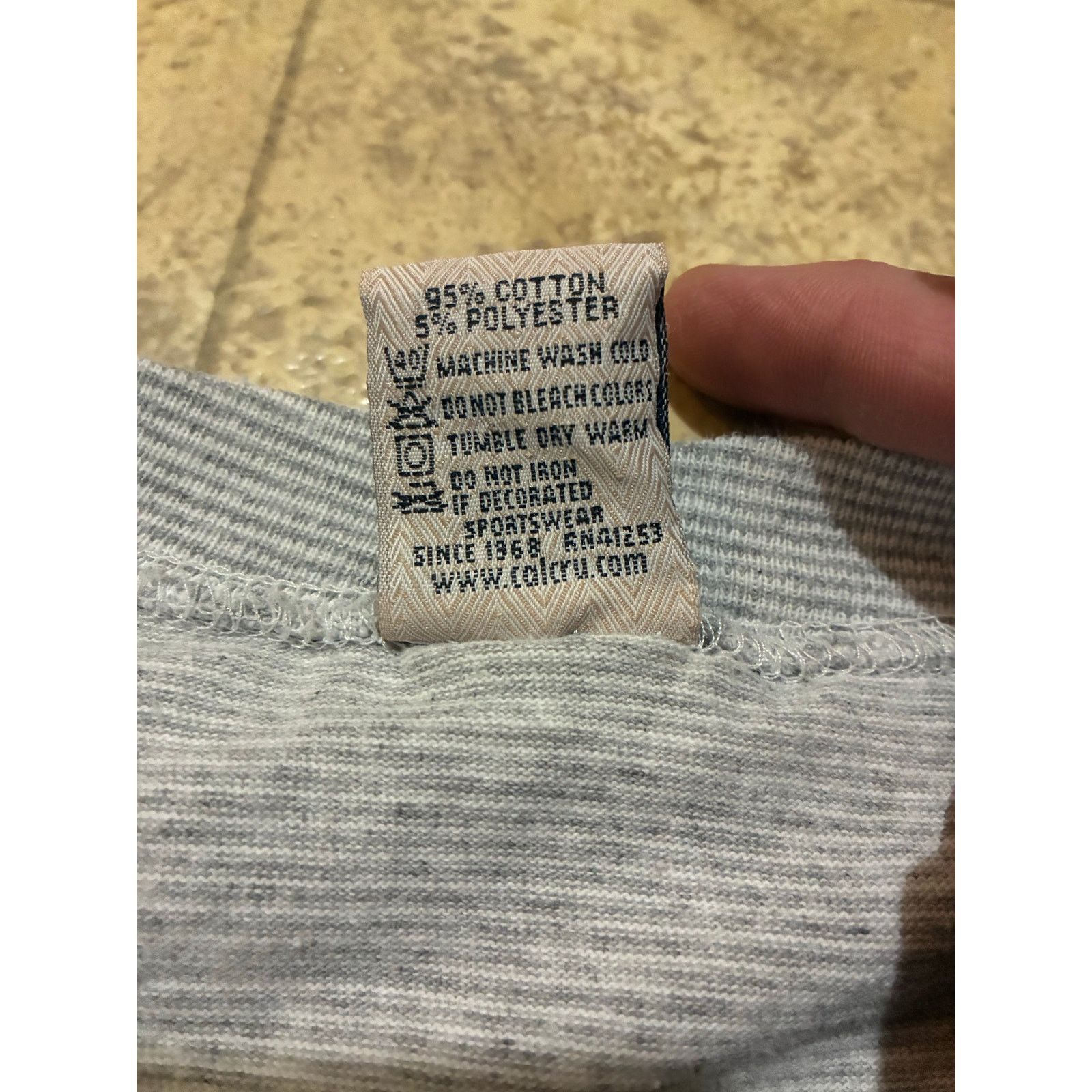 Other Vintage Destin Florida Striped T-Shirt Gray White XXL USA Size US XXL / EU 58 / 5 - 5 Thumbnail