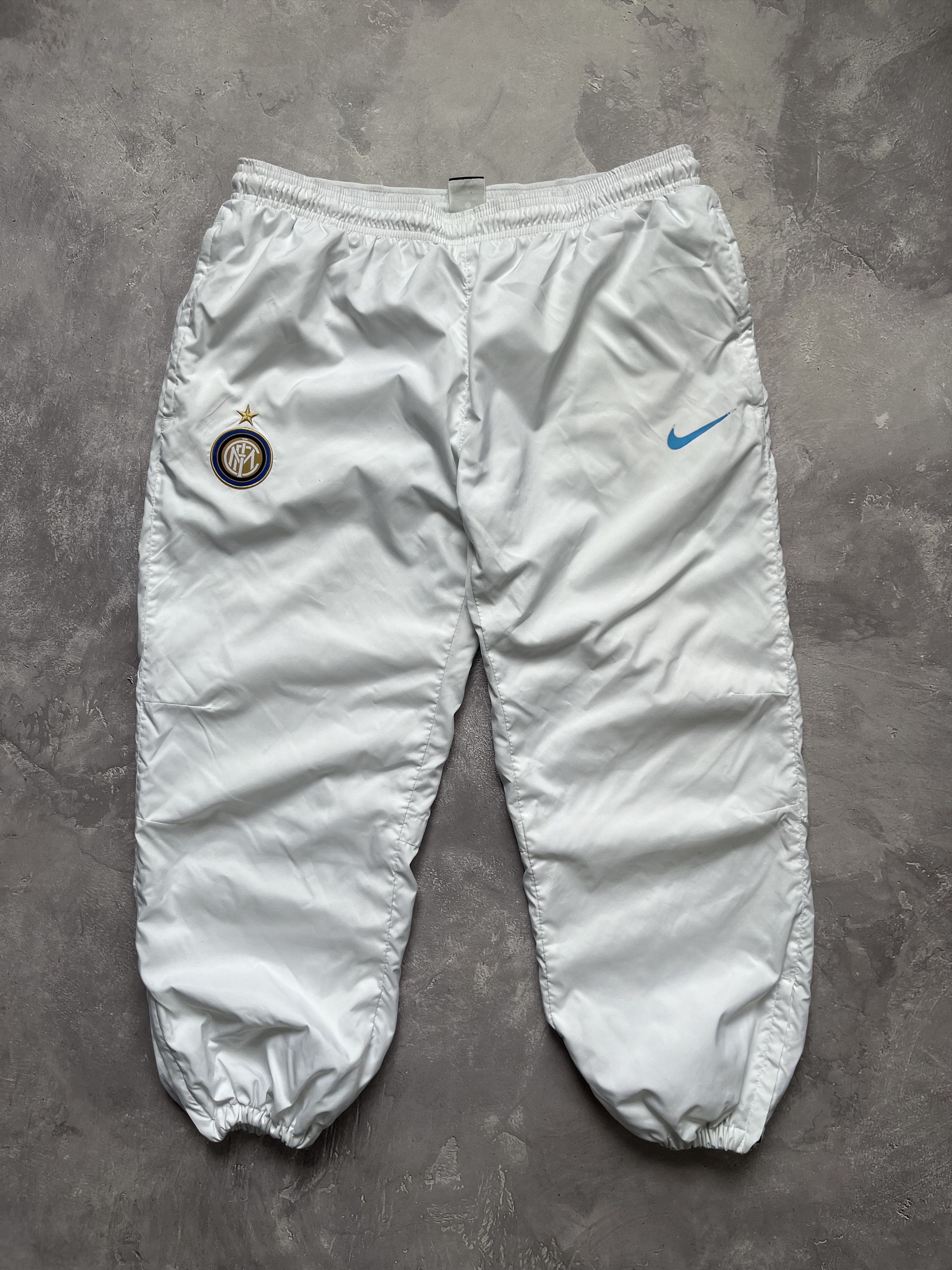 Nike Nike Inter Milan Soccer Track Pants Baggy Vintage Y2K White Size US 28 / EU 44 - 1 Thumbnail