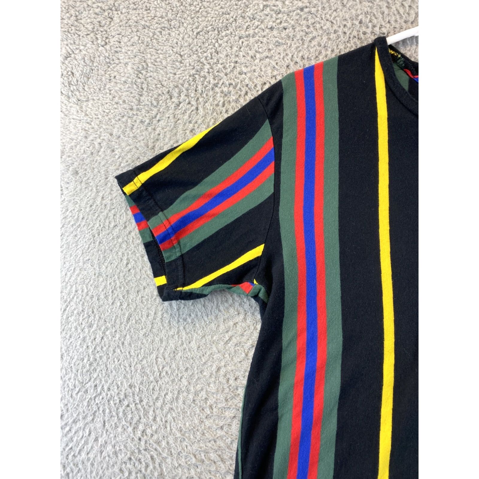 Pacsun PACSUN PS Basics Striped Shirt Men S Multicolor Short Sleeve Crew Neck 69-39 Mens Size US S / EU 44-46 / 1 - 3 Thumbnail