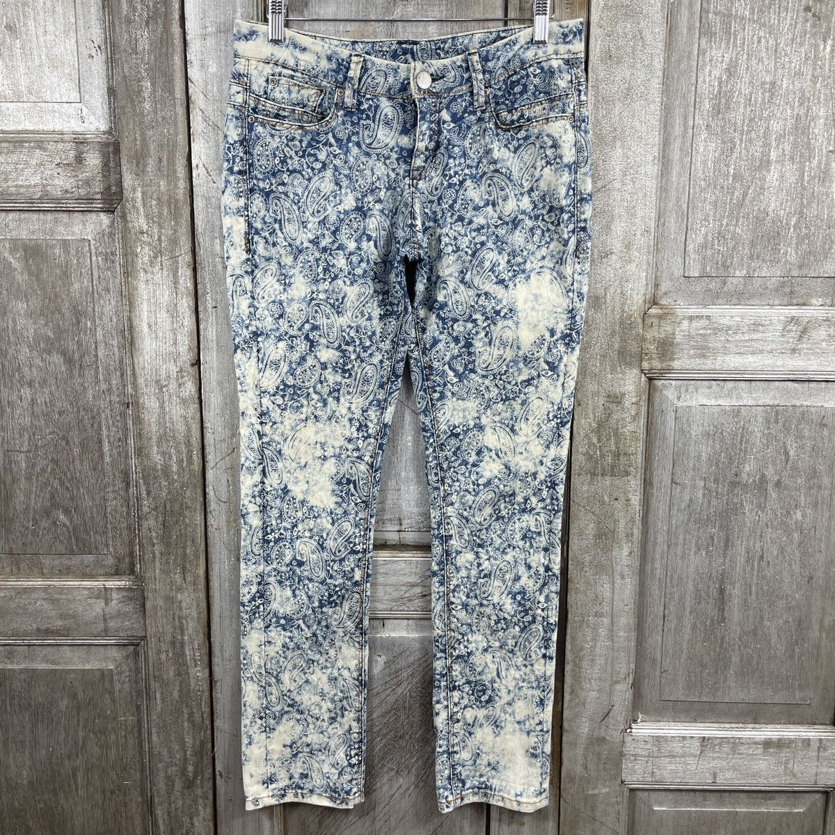 Japanese Brand × Vintage Vintage Japanese Paisley Pants Size 31" - 1 Thumbnail