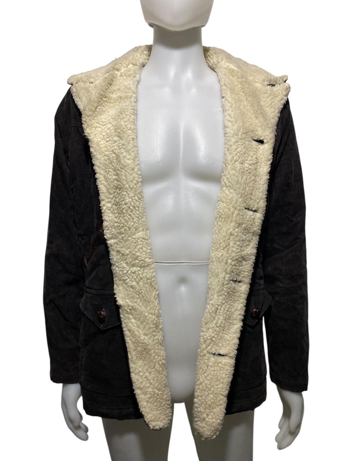 Pherrow's Pherrows stormyblue corduroy sherpa jacket Size US L / EU 52-54 / 3 - 6 Thumbnail