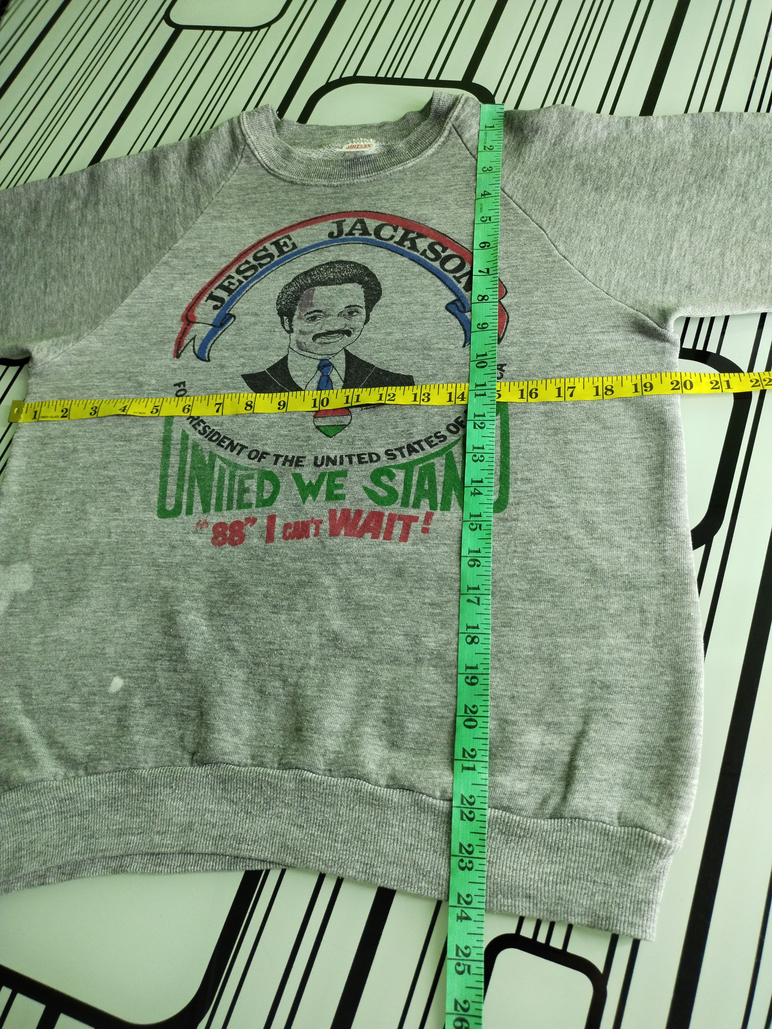 President's × Vintage Vtg Jesse Jackson President Of The USA Sweatshirt Size US M / EU 48-50 / 2 - 13 Thumbnail