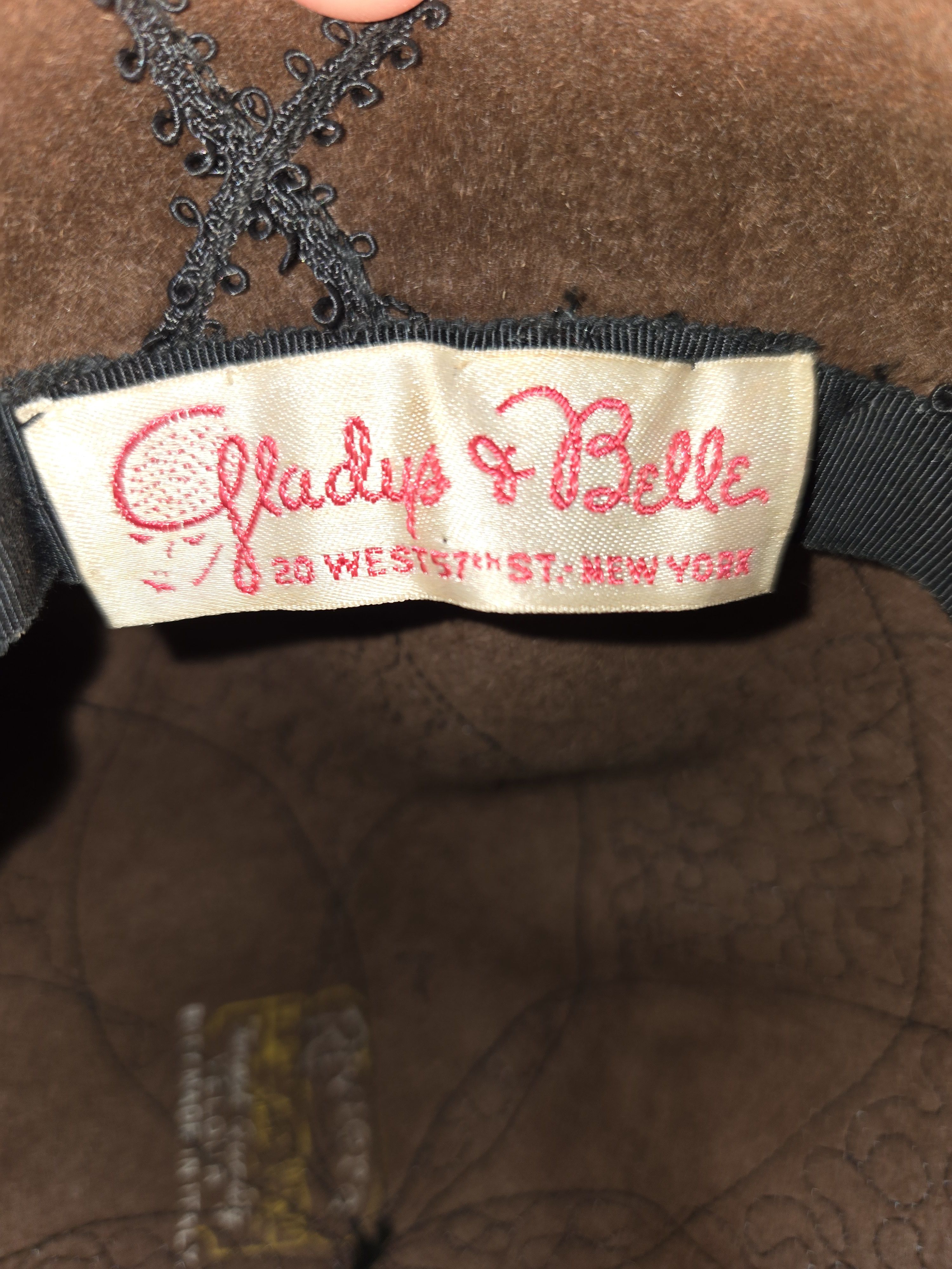 Other 1950s Gladys & Belle Pillbox Hat Size ONE SIZE - 5 Thumbnail