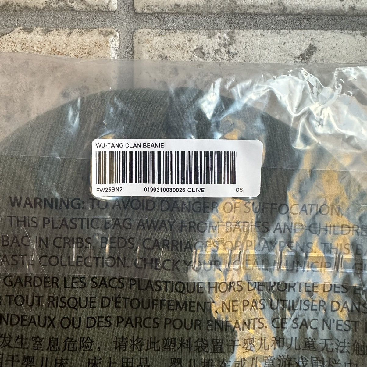 Supreme Supreme Wu-Tang Clan Beanie Olive Size ONE SIZE - 3 Thumbnail