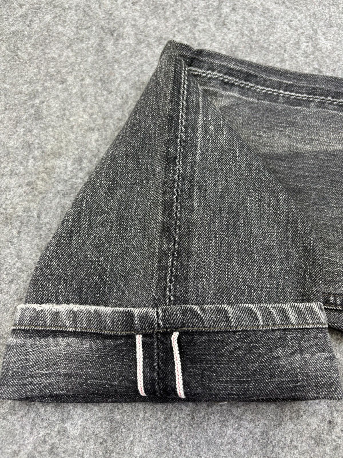 Japanese Brand Vintage Johnbull Paint Selvedge Denim F742 Size US 33 - 20 Thumbnail