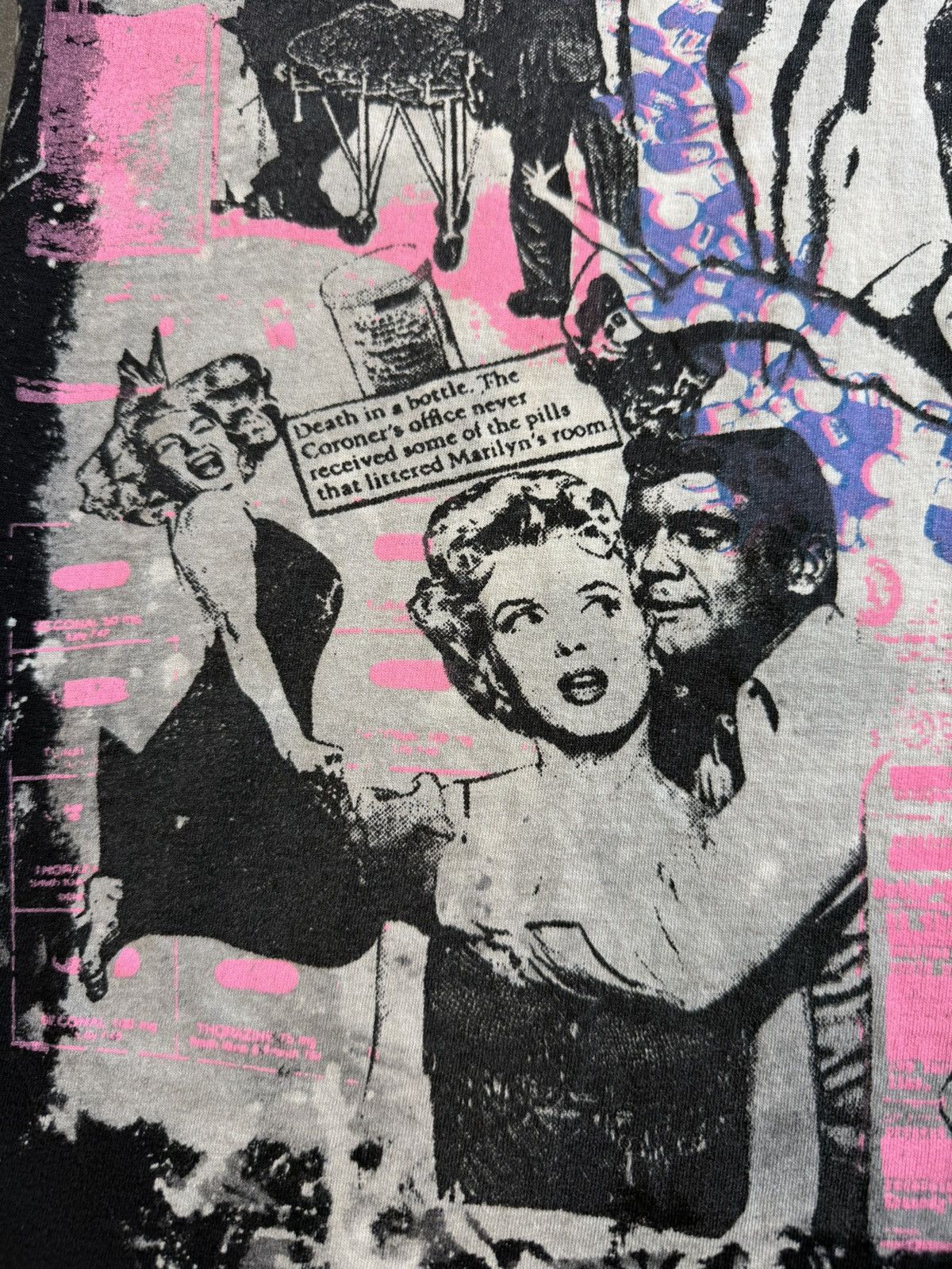 Band Tees 80’s Vintage Marilyn Monroe Mosquitohead Tee Size US XL / EU 56 / 4 - 4 Thumbnail