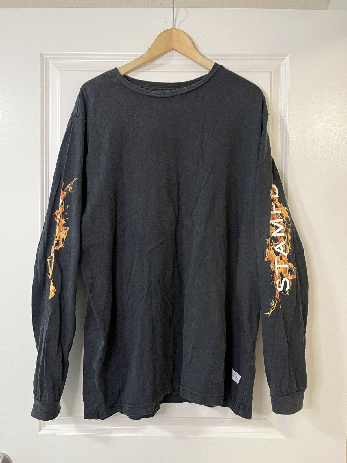 Stampd STAMPD Flames Long Sleeve- Size XL Size US XL / EU 56 / 4 - 1 Thumbnail