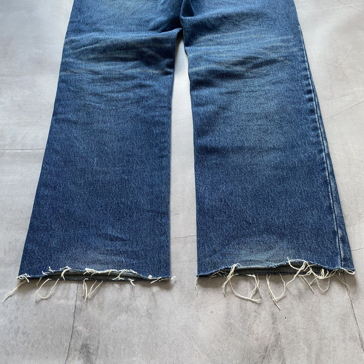 Levi's Archive Japan Levi’s 501 Distressed Sashiko Vibe Jeans Y2K Size US 34 / EU 50 - 9 Thumbnail