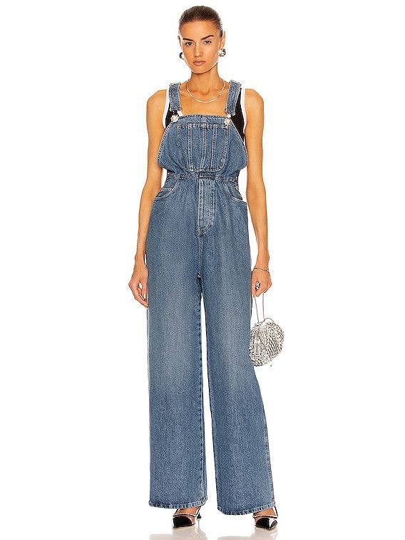 Miu Miu Miu Miu Denim Overall Made In Italy | Grailed