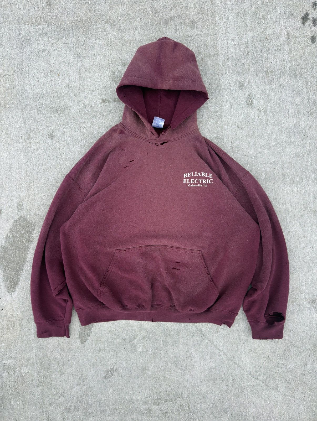 Other Sun faded distressed hoodie Size US L / EU 52-54 / 3 - 1 Thumbnail