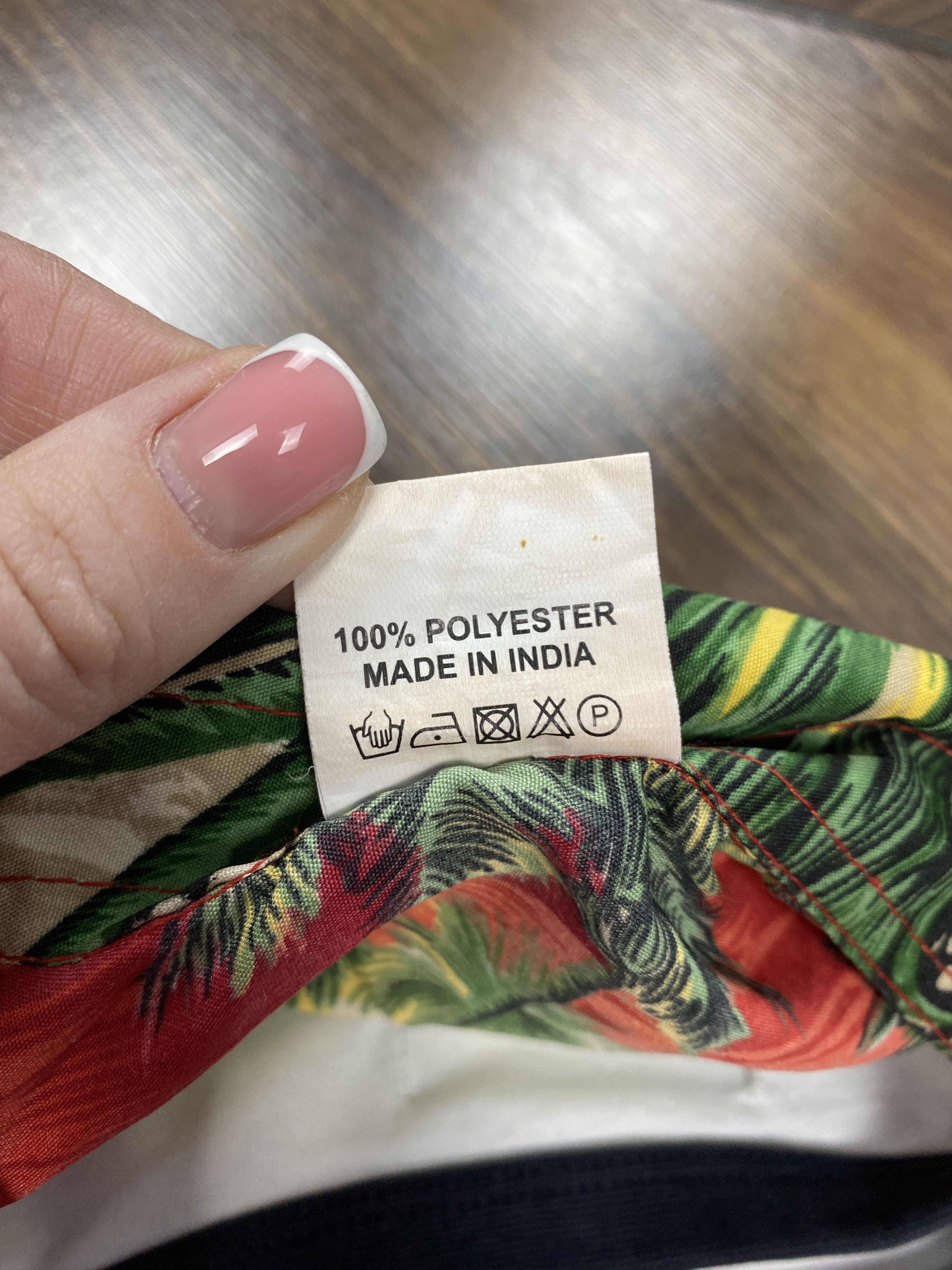 Other Vintage Hawaiian Shirt Made In India Size US XL / EU 56 / 4 - 4 Thumbnail