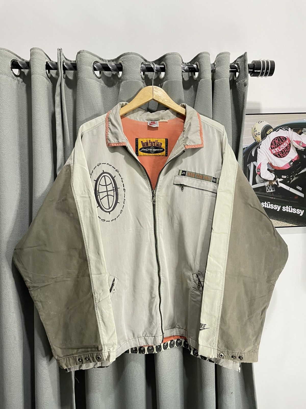 Nike NIKE DUNK YARD DAZE VINTAGE JACKET 90s Size US XL / EU 56 / 4 - 2 Thumbnail