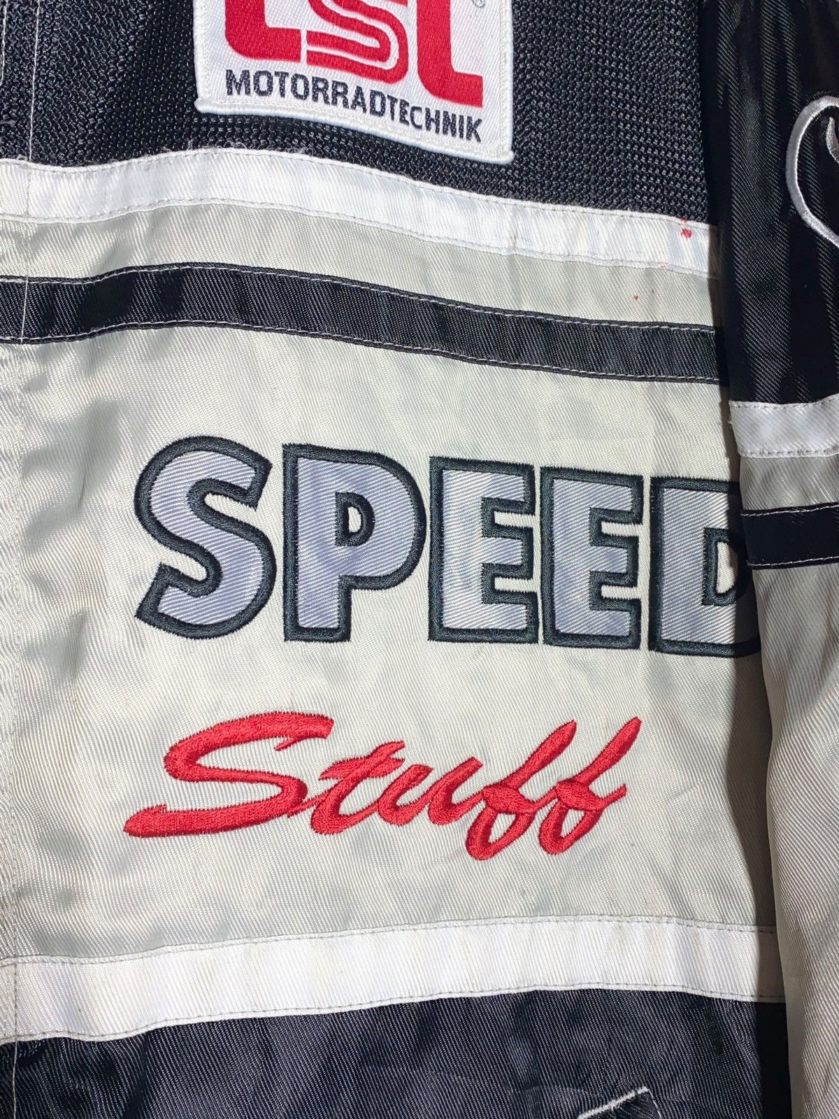 Vintage 🔥 00s EXCLUSIVE HIGH SPEED RACING JACKET STREETWEAR FLEX 🔥 Size US L / EU 52-54 / 3 - 6 Thumbnail