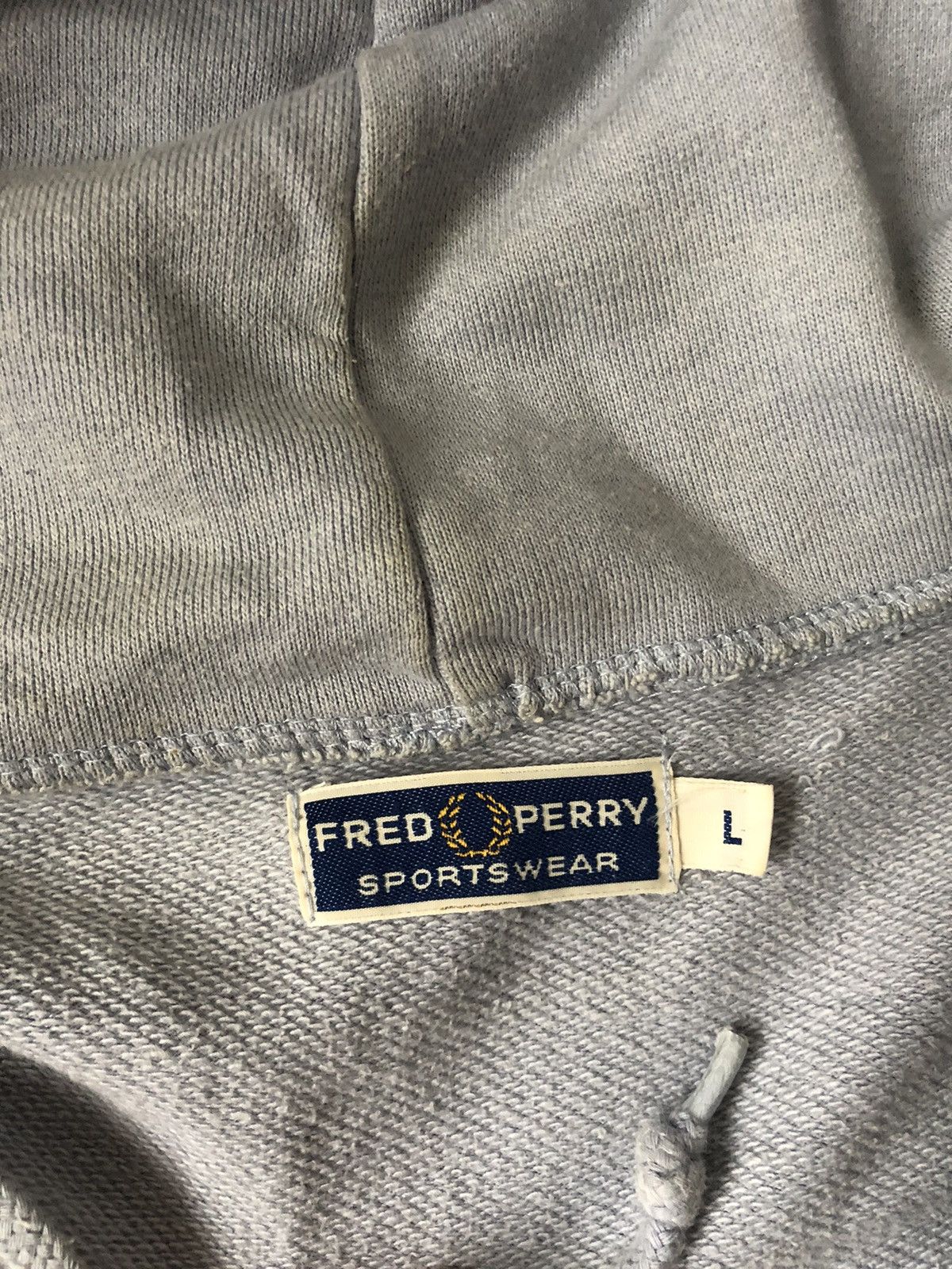Fred Perry Vintage Fred Perry 90s Spell Out Big Logo Zip Hoodie Size US L / EU 52-54 / 3 - 11 Thumbnail