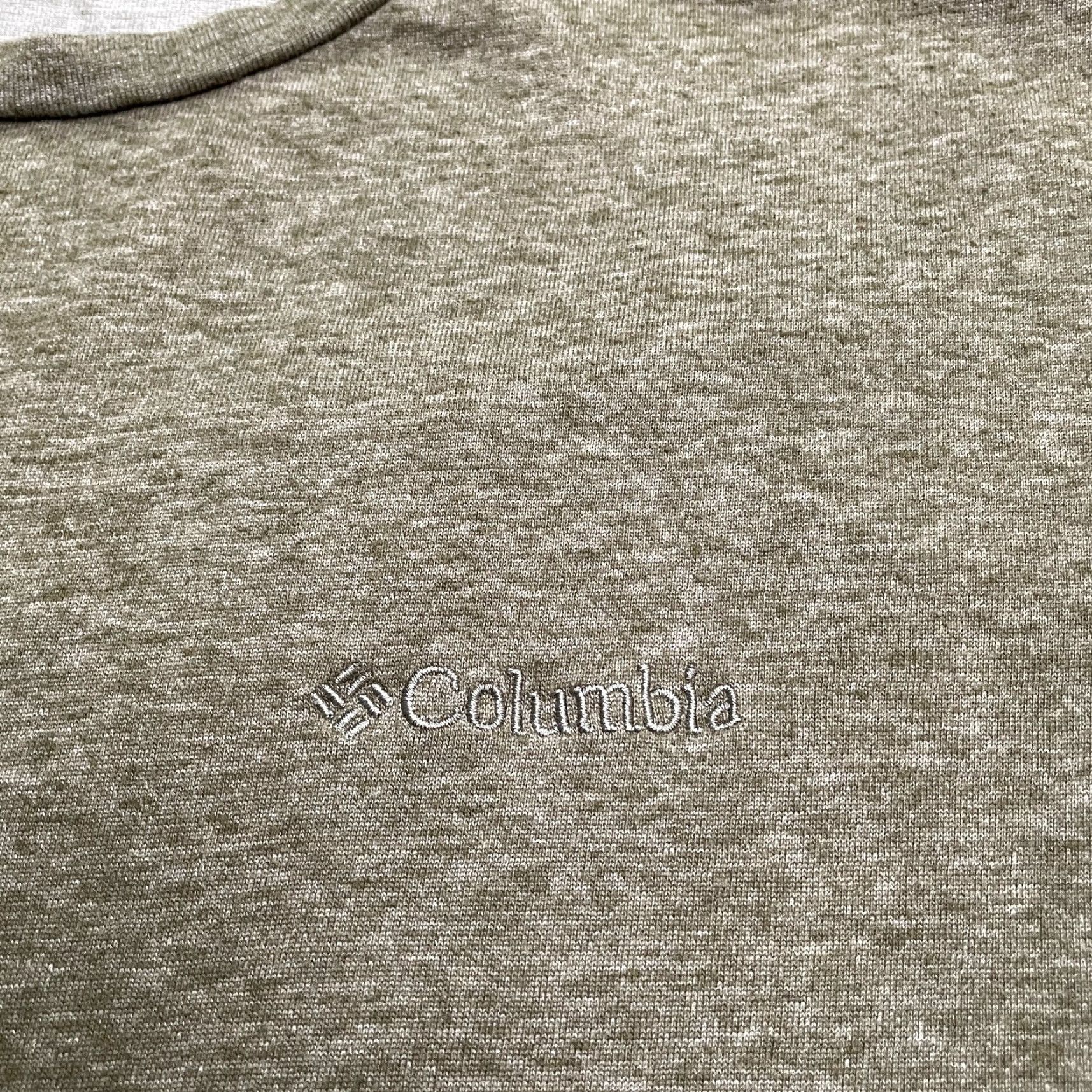 Vintage Columbia Omni Wick T-Shirt Mens Large Heather Green Crew Neck Long Sleeve Tee Size US L / EU 52-54 / 3 - 6 Thumbnail