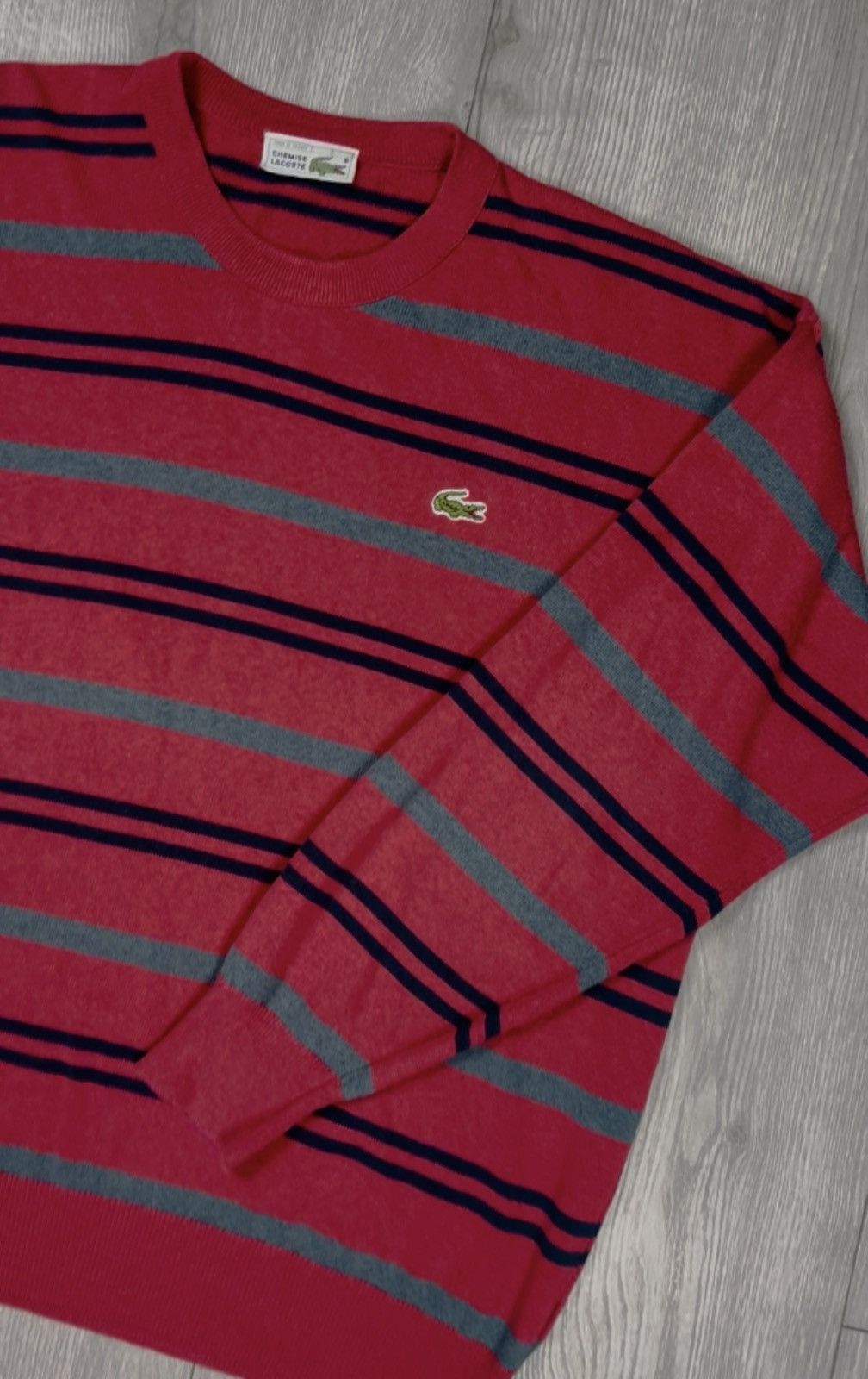 Lacoste × Polo Ralph Lauren Vintage Lacoste Sweater Size US S / EU 44-46 / 1 - 3 Thumbnail
