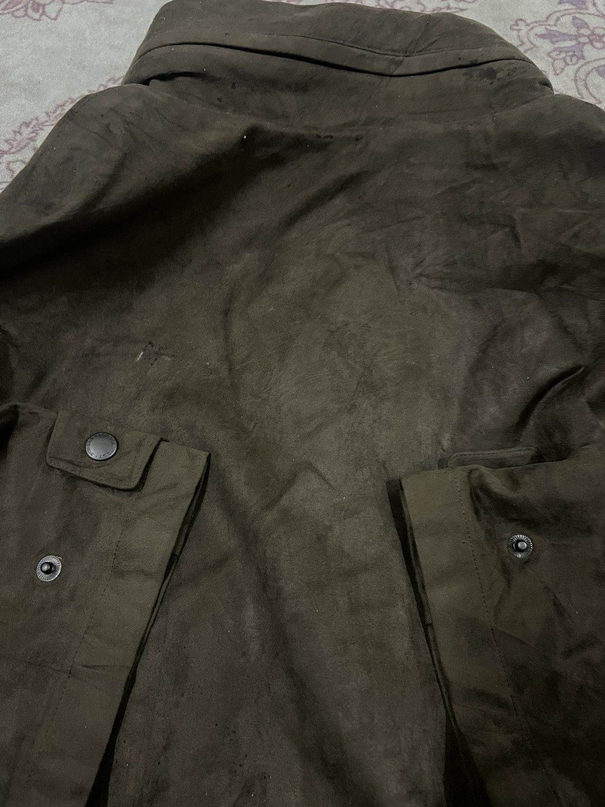 Burberry Burberry Golf Faux Suede Field Jacket Brown Sanyo Shokai Size US L / EU 52-54 / 3 - 12 Thumbnail