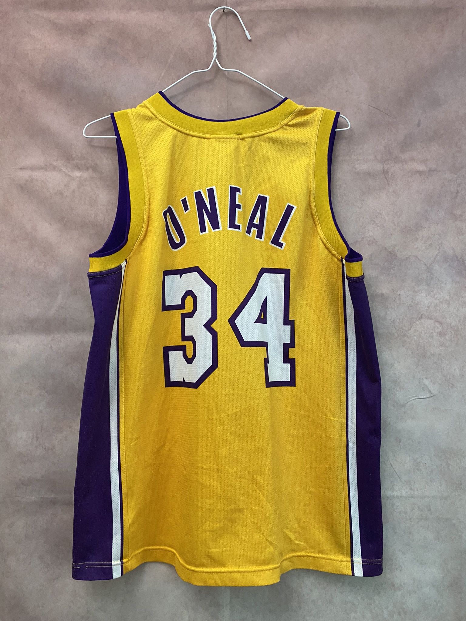 Champion × NBA Los Angeles Lakers Basketball Jersey Champion USA O'neill 34 Size US M / EU 48-50 / 2 - 2 Thumbnail