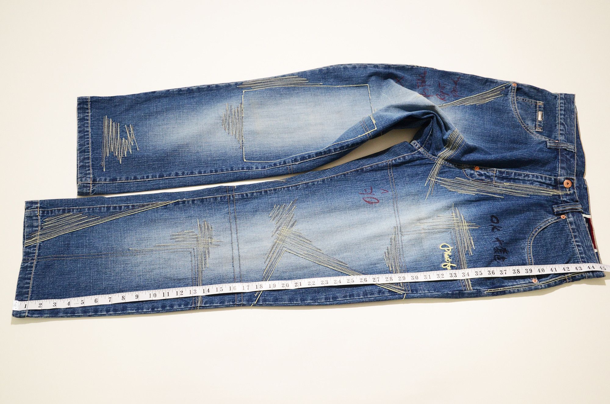 Phat Farm [Mark Stain] Loose Fit 90s Streetwear Factory Sample Size US 34 / EU 50 - 15 Thumbnail