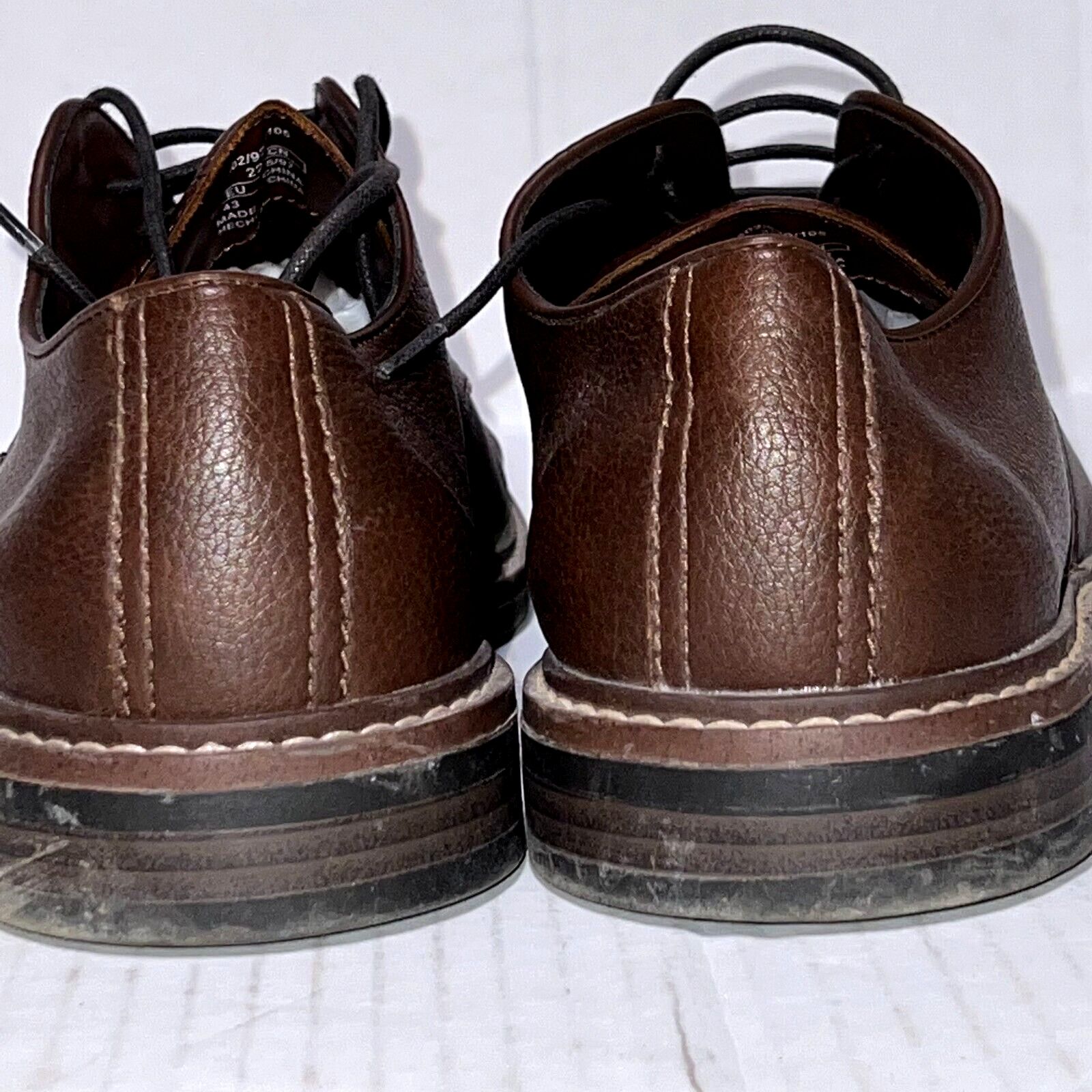 Zara Zara Men Size 43 / 10 Brown Oxford Dress Shoes Derby Size US 10 / EU 43 - 8 Thumbnail