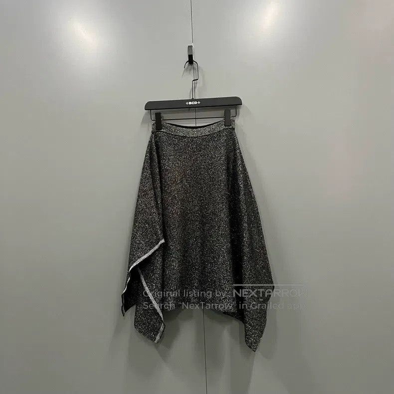 Balenciaga Balenciaga Knitted Irregular Skirt Size 37" - 1 Thumbnail