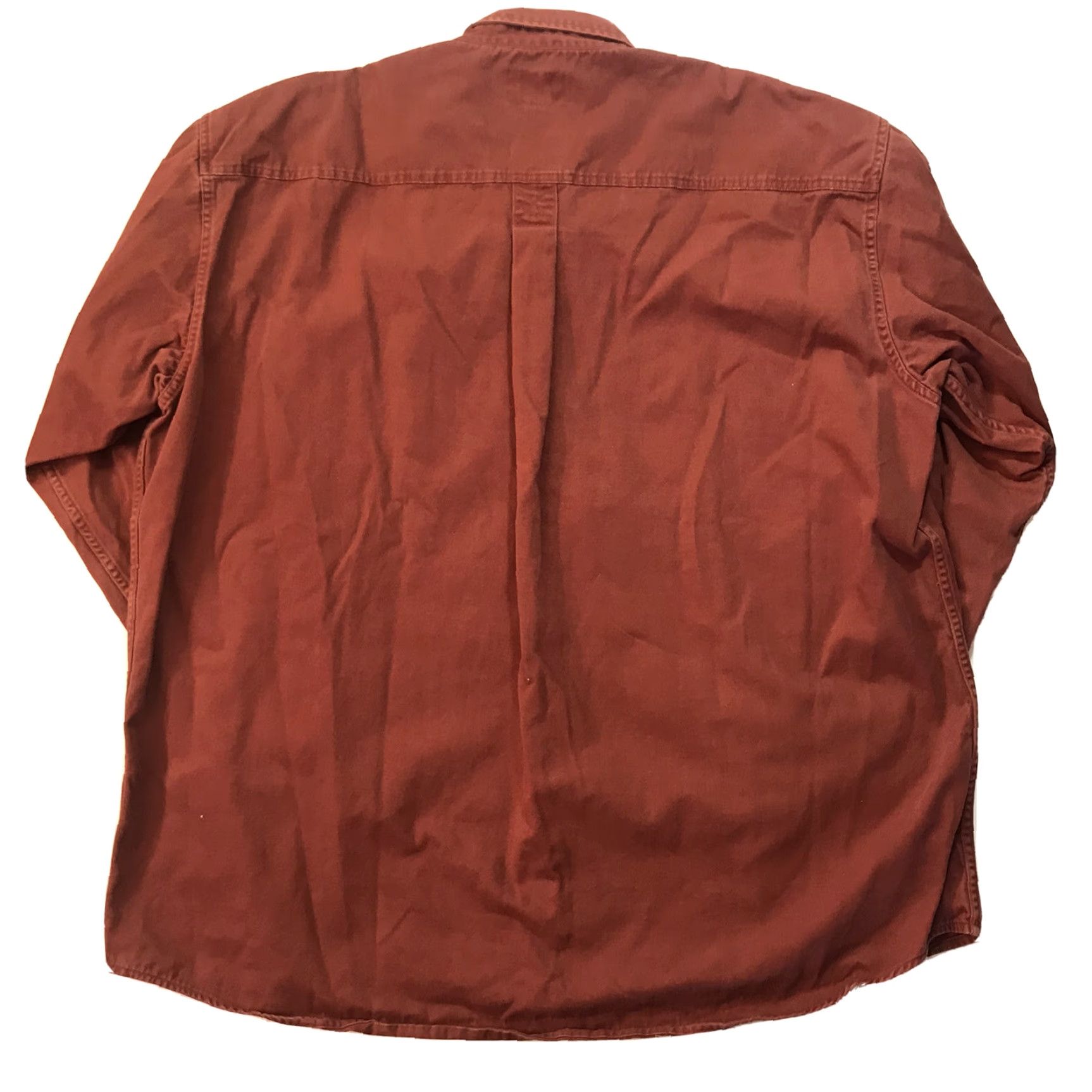 Vintage Cabela's Outdoor Heavy Button-Up Shirt Mens Long Sleeve Casual Red 2XL Size US XXL / EU 58 / 5 - 4 Thumbnail