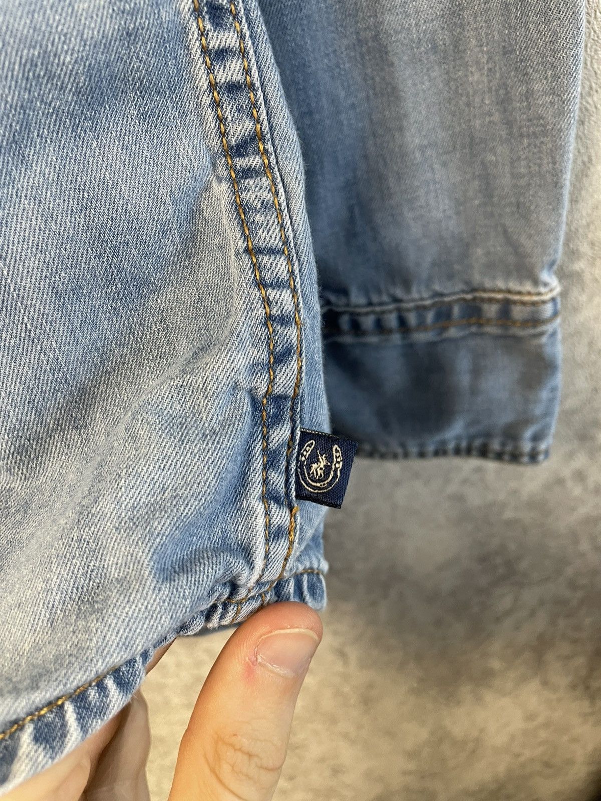 Polo Ralph Lauren Vintage Polo Ralph Lauren Jeans Denim Long Sleeve Shirt Size US S / EU 44-46 / 1 - 10 Thumbnail