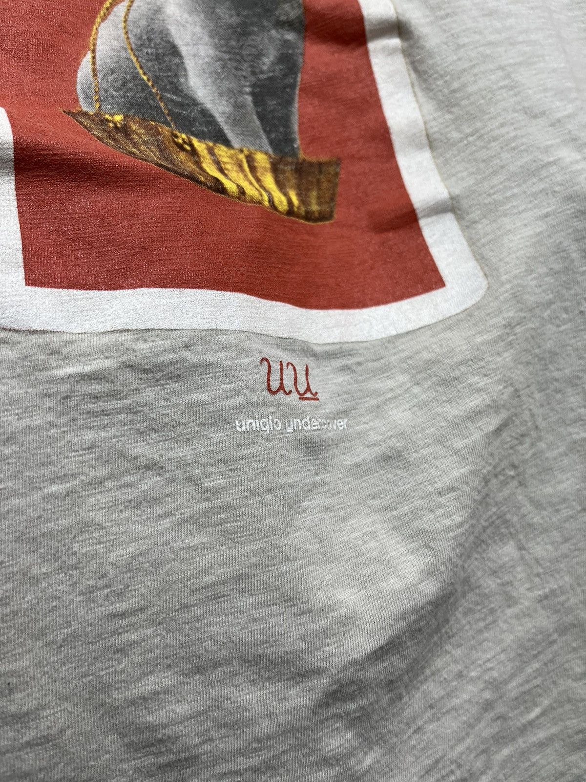 Japanese Brand × Undercover × Uniqlo Undercover x uniqlo cat printed short sleeve tshirt Size S / US 4 / IT 40 - 3 Thumbnail