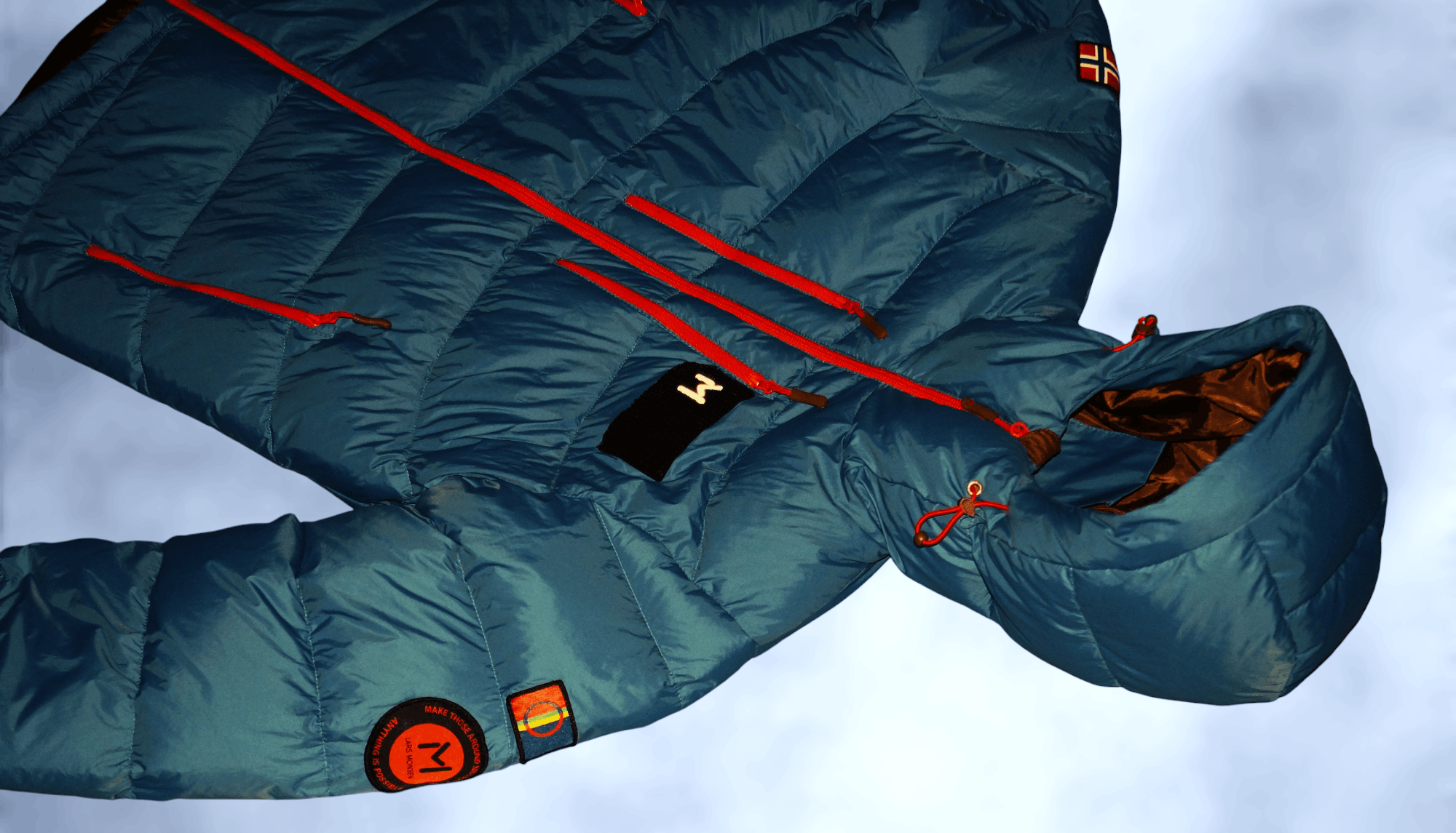 Other Lars Monsen Arctic Adventure down Jacket M size Size US M / EU 48-50 / 2 - 6 Thumbnail