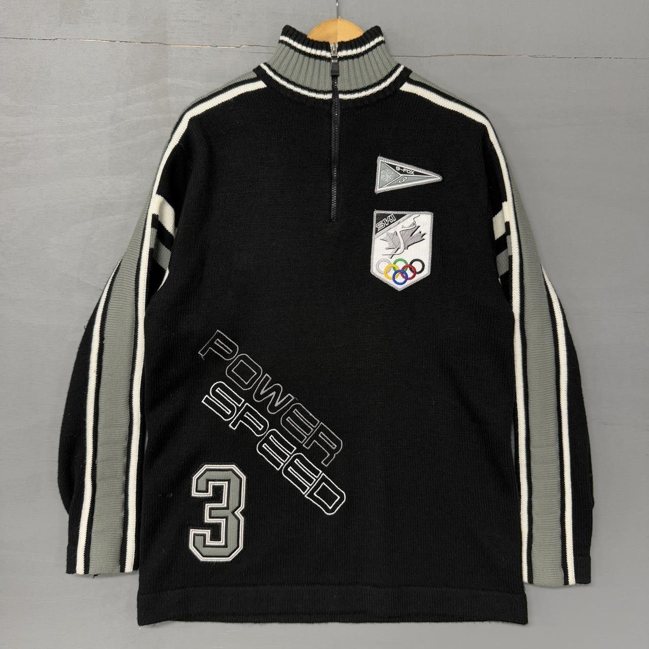 Fox Racing Vintage Fox Sport Ski Sports heavyweight Sweater Medium Size US M / EU 48-50 / 2 - 1 Thumbnail