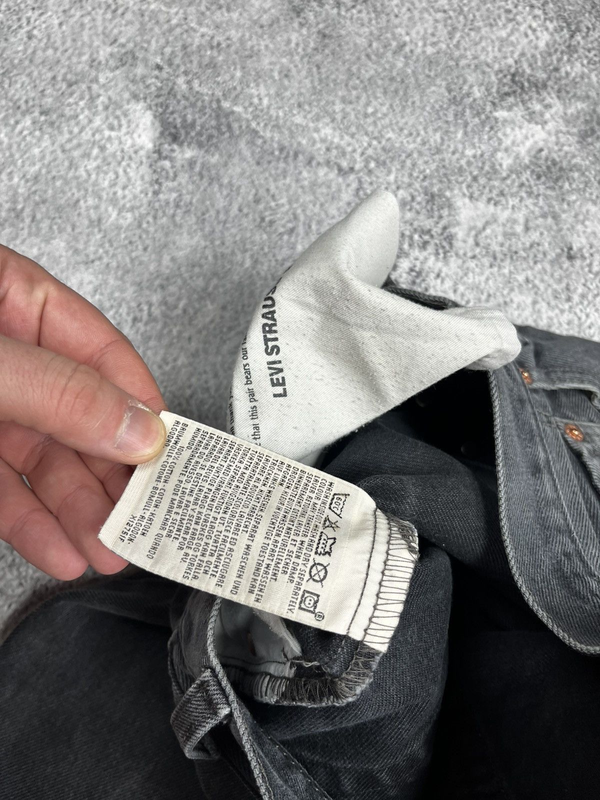 Levi's Levi’s black size 30/30 denim pants vintage Size US 30 / EU 46 - 7 Thumbnail