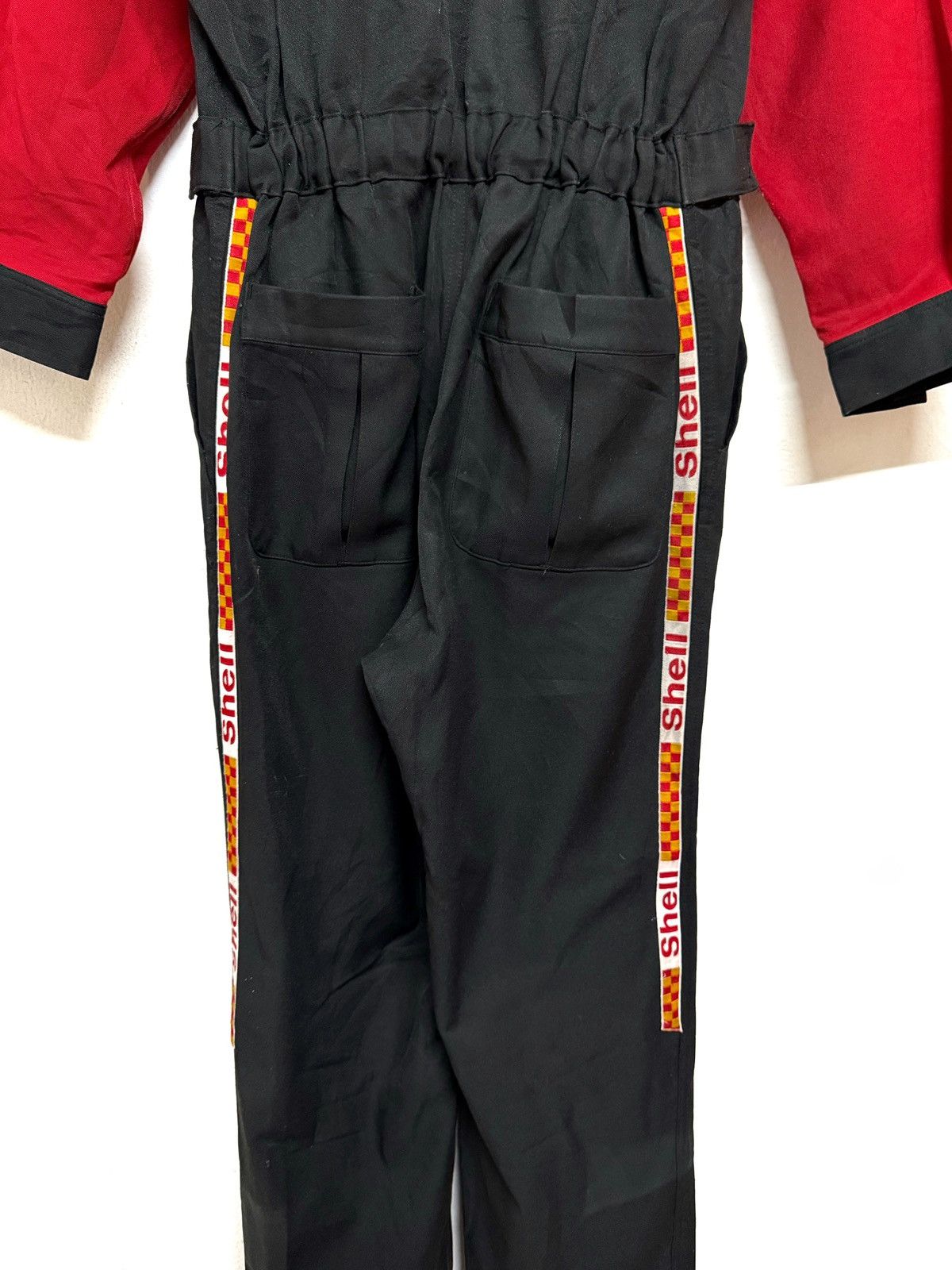 Vintage Vintage Shell Racing Technical Workwear Coverall Size US 34 / EU 50 - 9 Thumbnail
