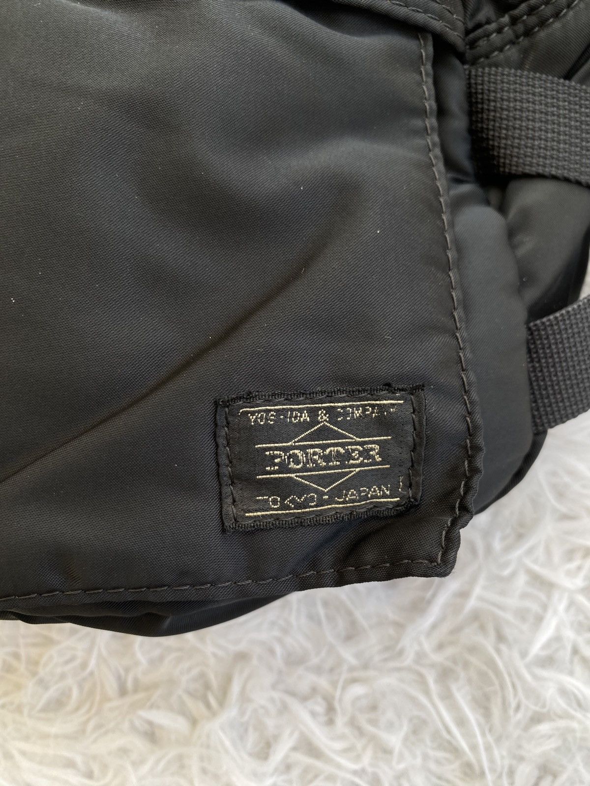 Porter Rare Yoshida PORTER Tanker Nylon Black Waist Bag Size ONE SIZE - 9 Thumbnail