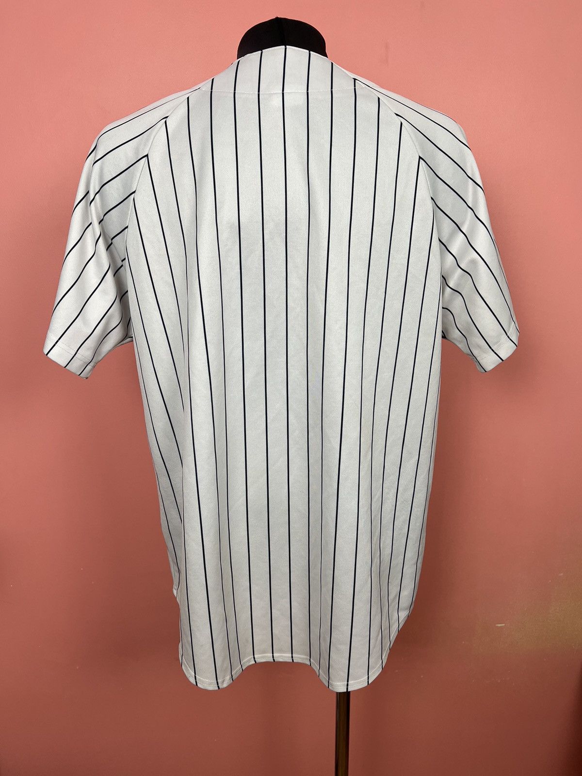 Majestic majestic New Yourk Yankees baseball jersey shirt button Size US L / EU 52-54 / 3 - 4 Thumbnail